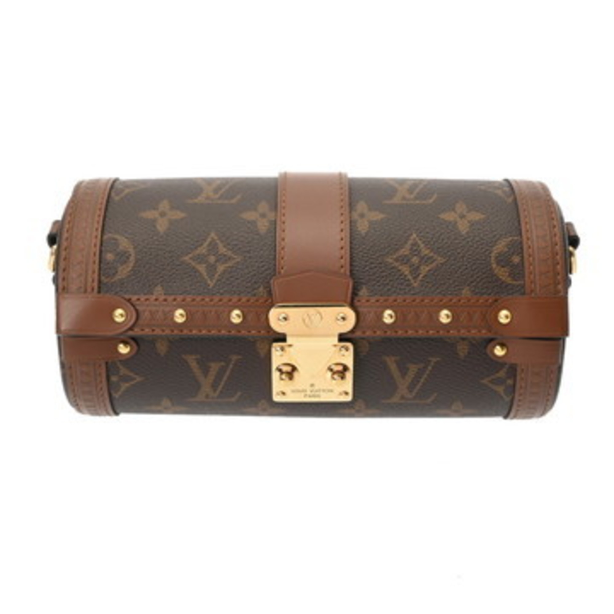 LOUIS VUITTON Monogram Papillon 2-Way Brown M57835 Women’s Canvas Shoulder Bag