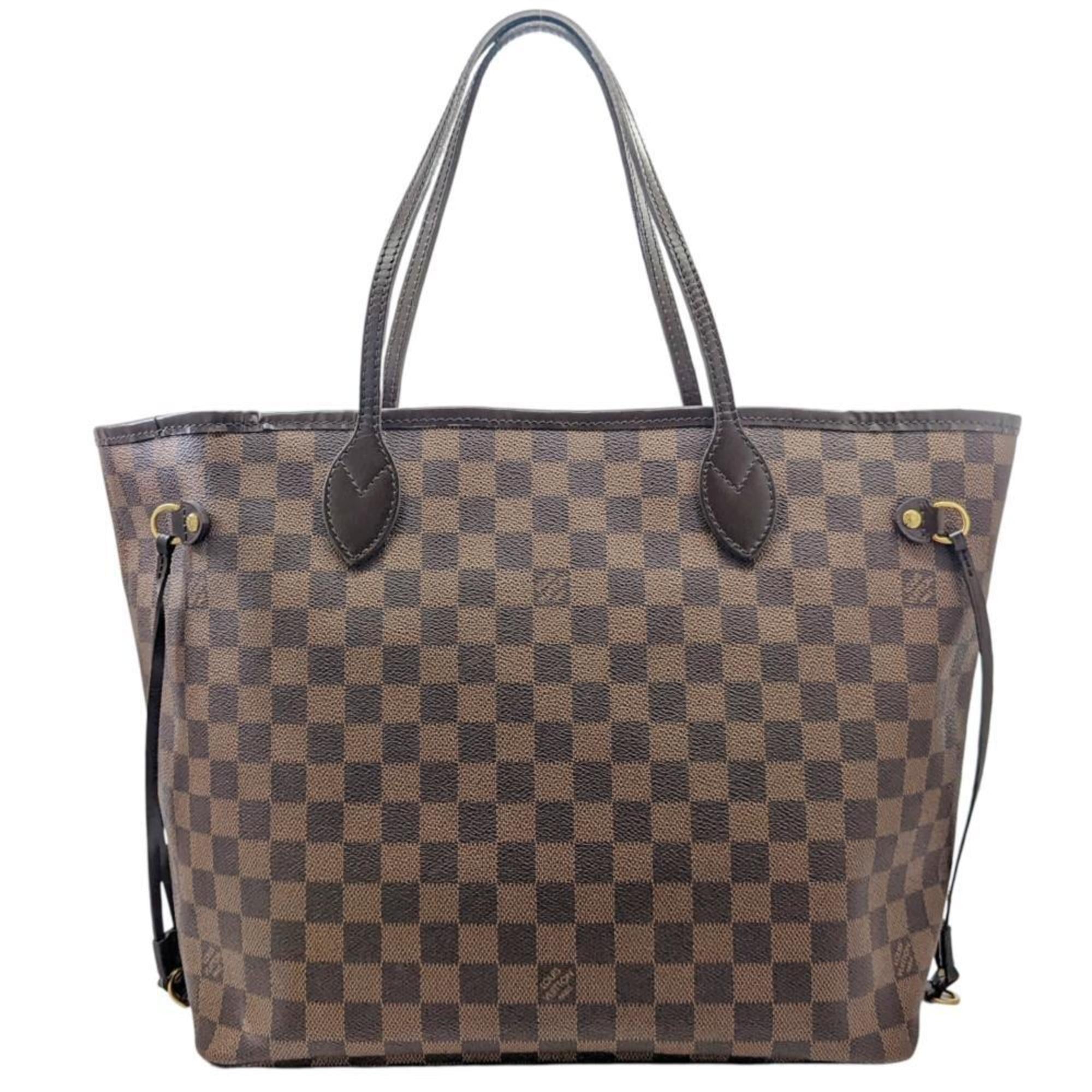 LOUIS VUITTON Damier Neverfull MM Ebene Brown N51105 AR1039 Tote Bag Shoulder Women’s Men’s