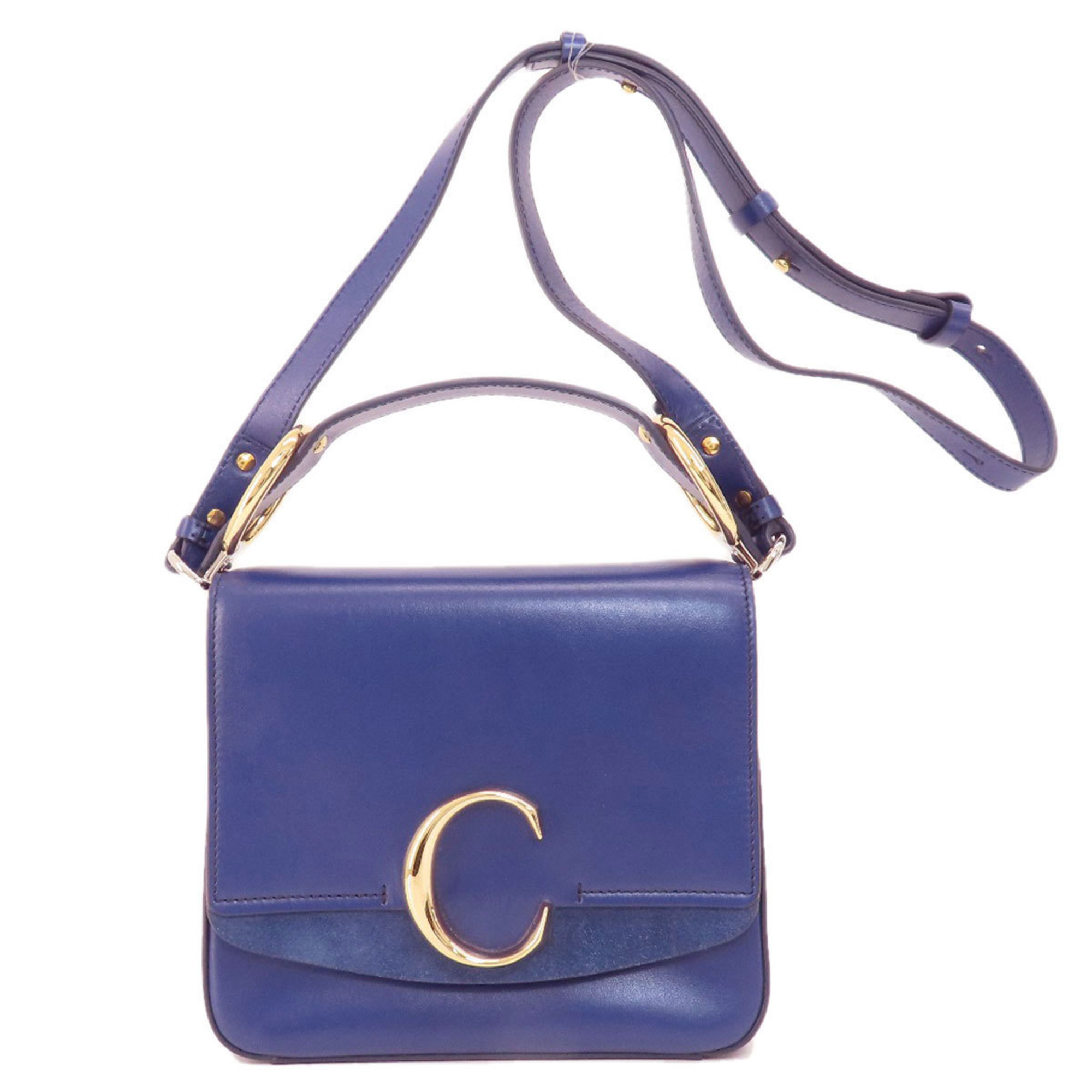 ChloÃ© Chloe C Long Shoulder Bag Leather Women’s CHLOE