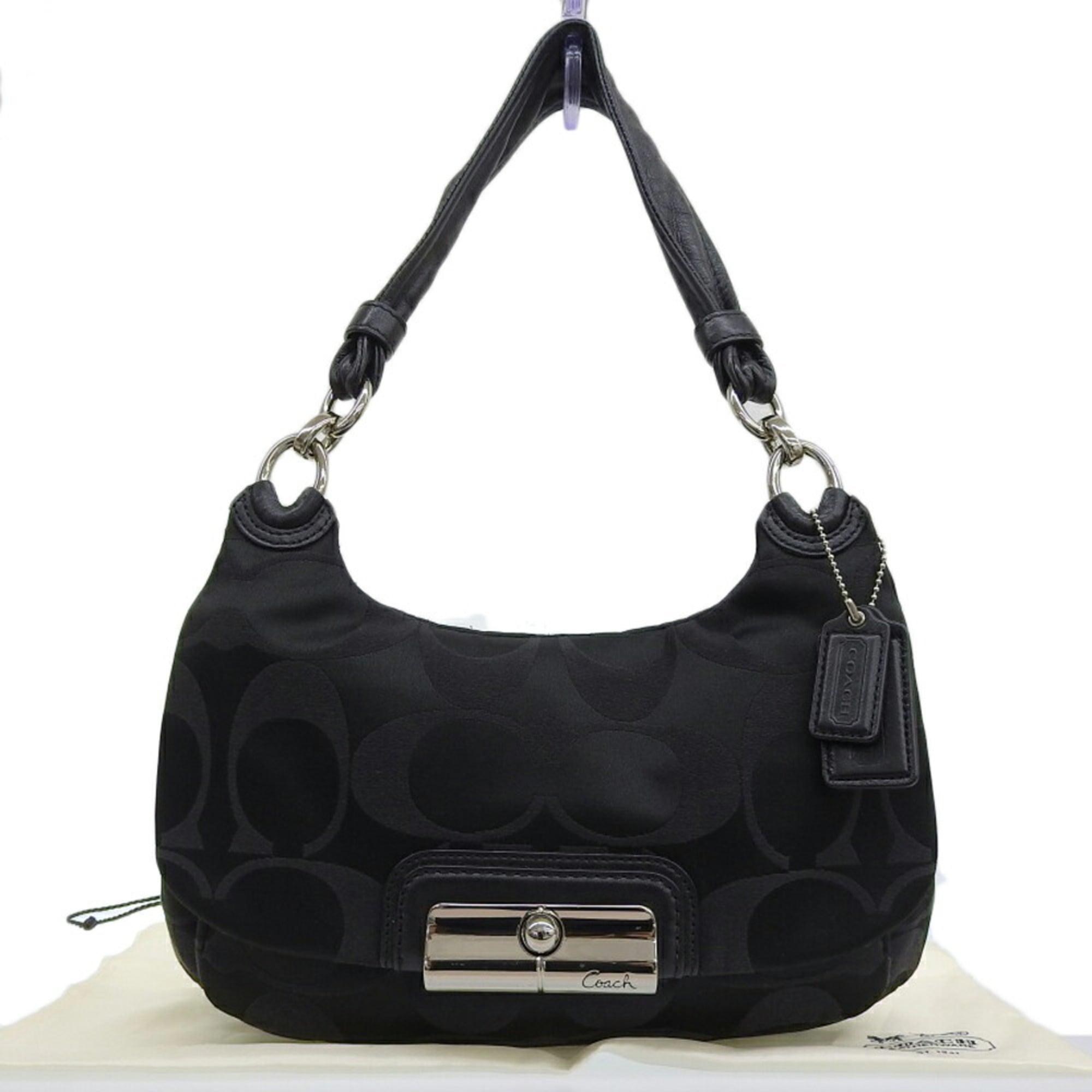Coach Signature Bag 16930 Canvas Black