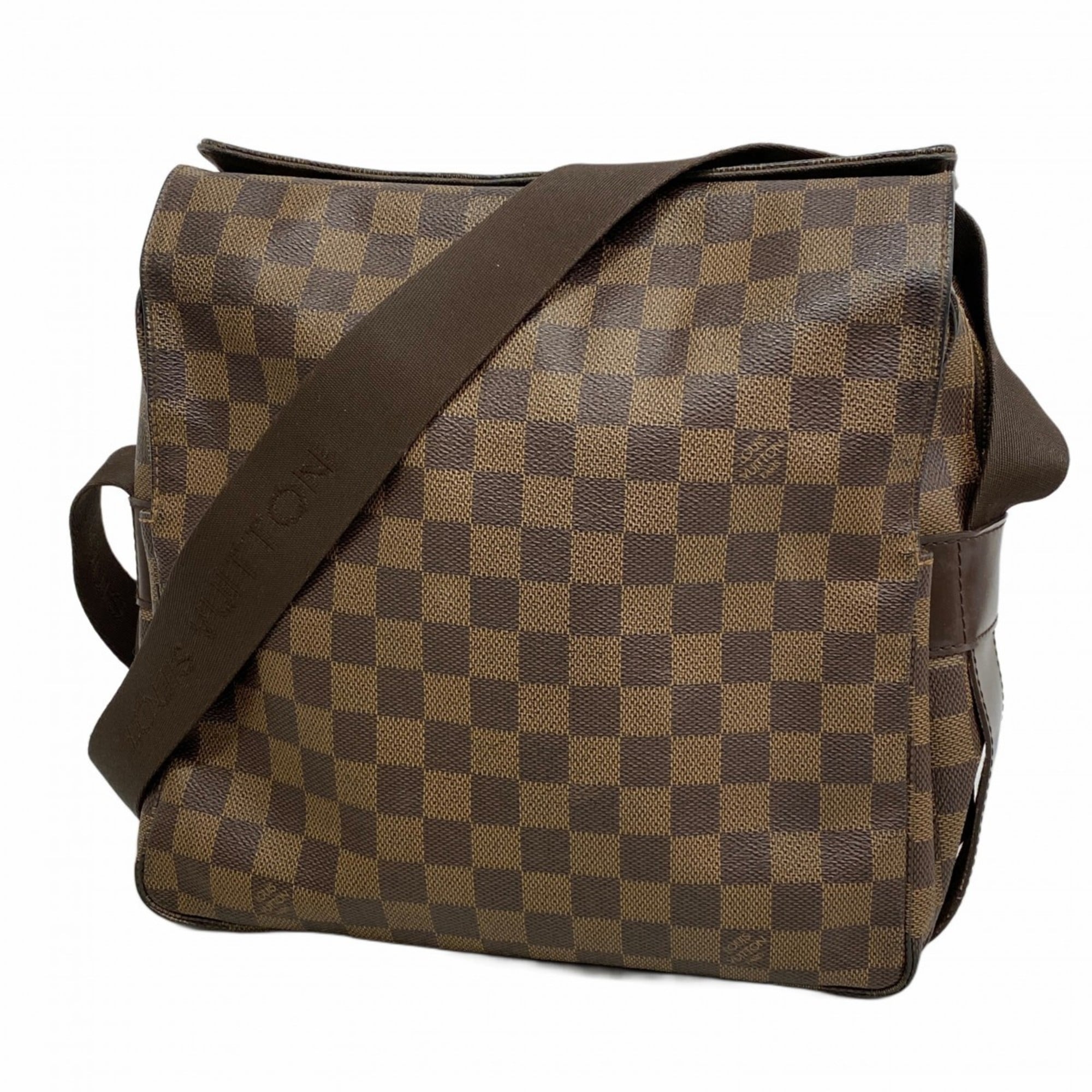 Louis Vuitton Shoulder Bag Damier Naviglio N45255 Ebene Men’s