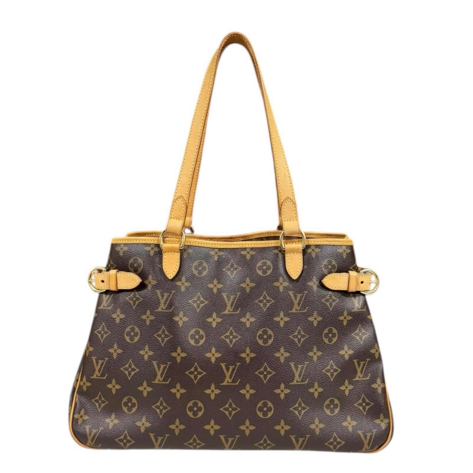 Louis Vuitton Batignolles Horizontal Monogram Shoulder Bag, Canvas M51154, Brown, Women’s, LOUIS VUITTON
