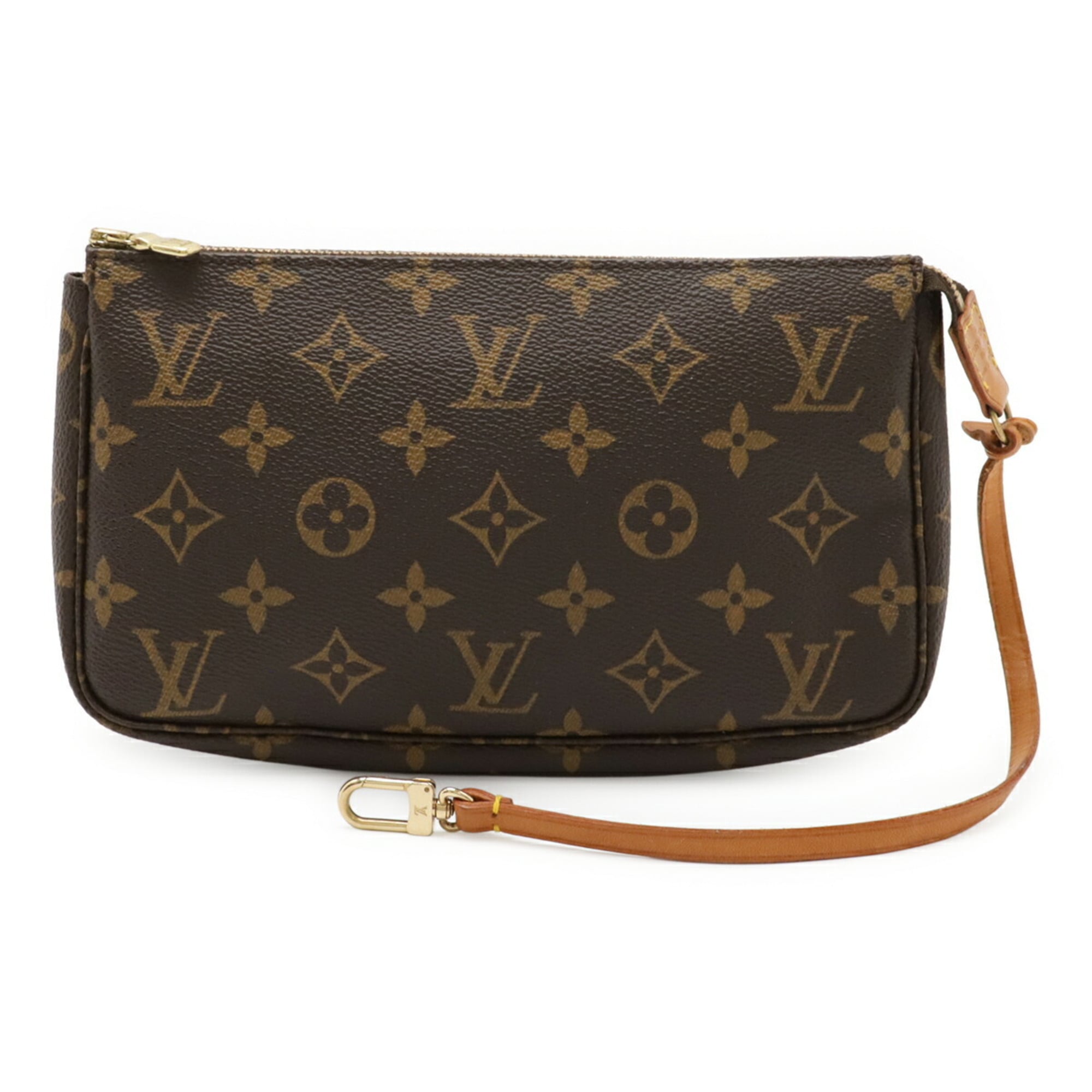 LOUIS VUITTON Monogram Pochette Accessoires Pouch Handbag M51980