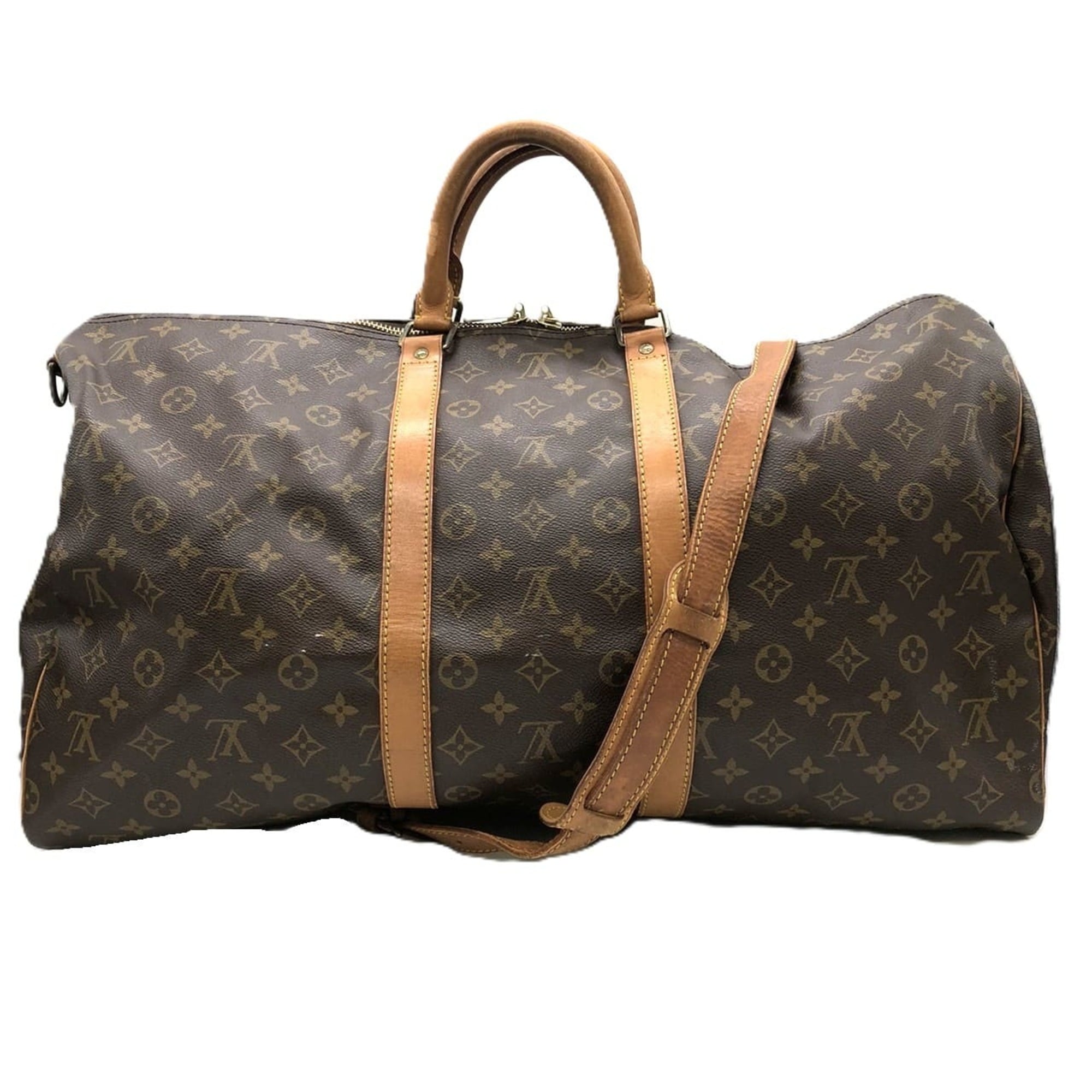 LOUIS VUITTON M41414 Keepall 55 Bandouliere Boston Bag Monogram Brown Women’s Men’s IT258BN6265J