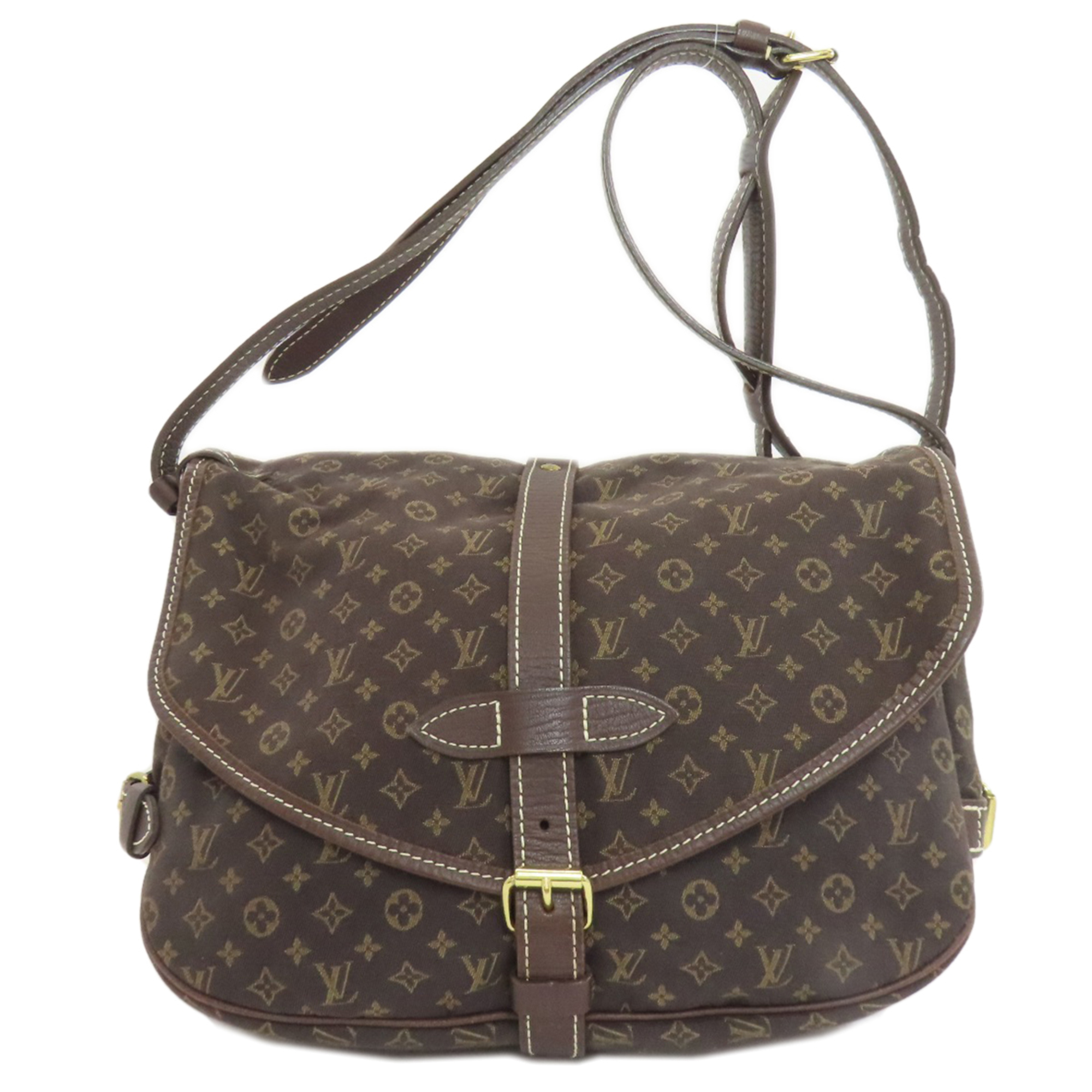 Louis Vuitton M95227 Saumur Shoulder Bag Monogram Minilan Women’s LOUIS VUITTON
