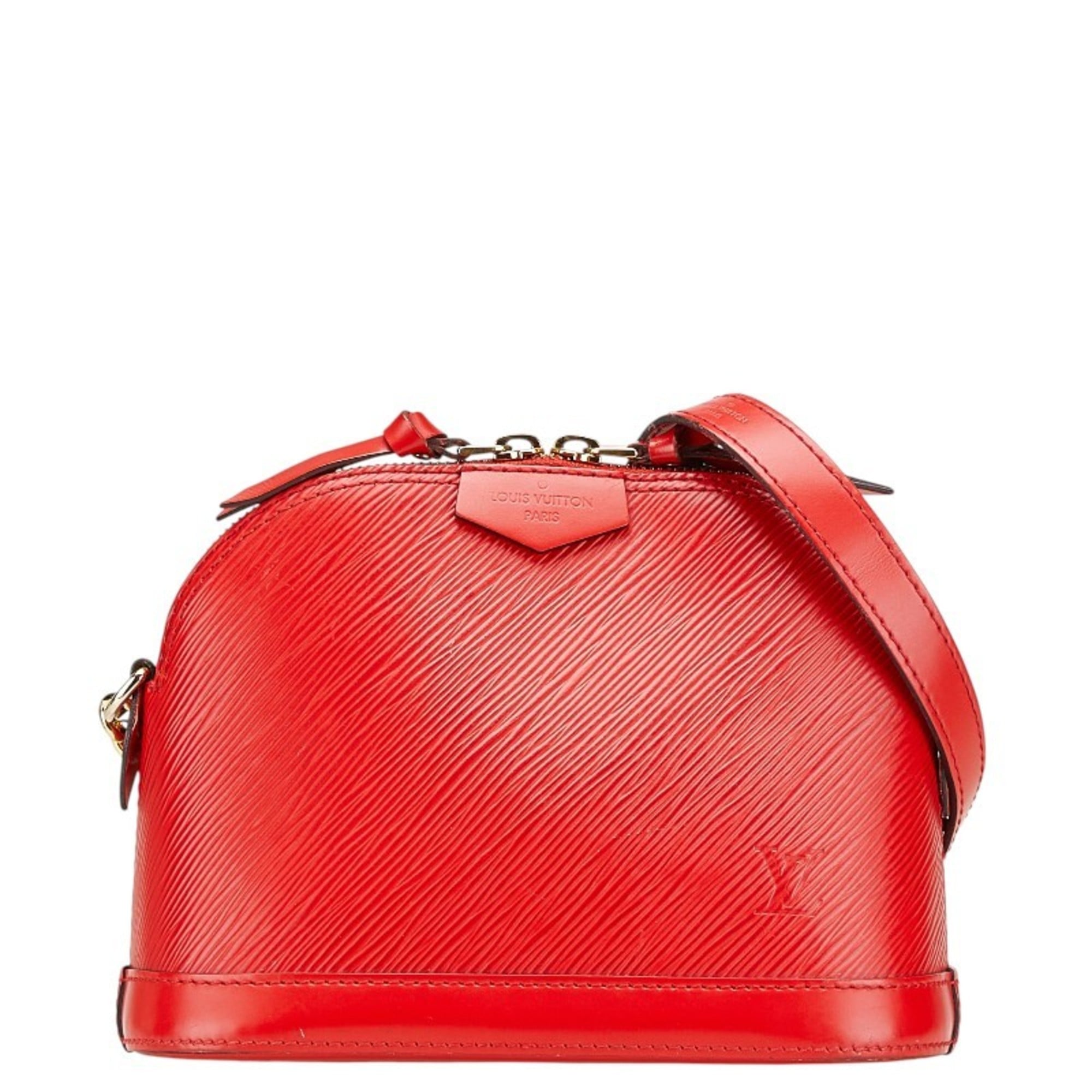 Louis Vuitton Epi Alma Mini Shoulder Bag M51404 Cocorico Red Leather Women’s LOUIS VUITTON