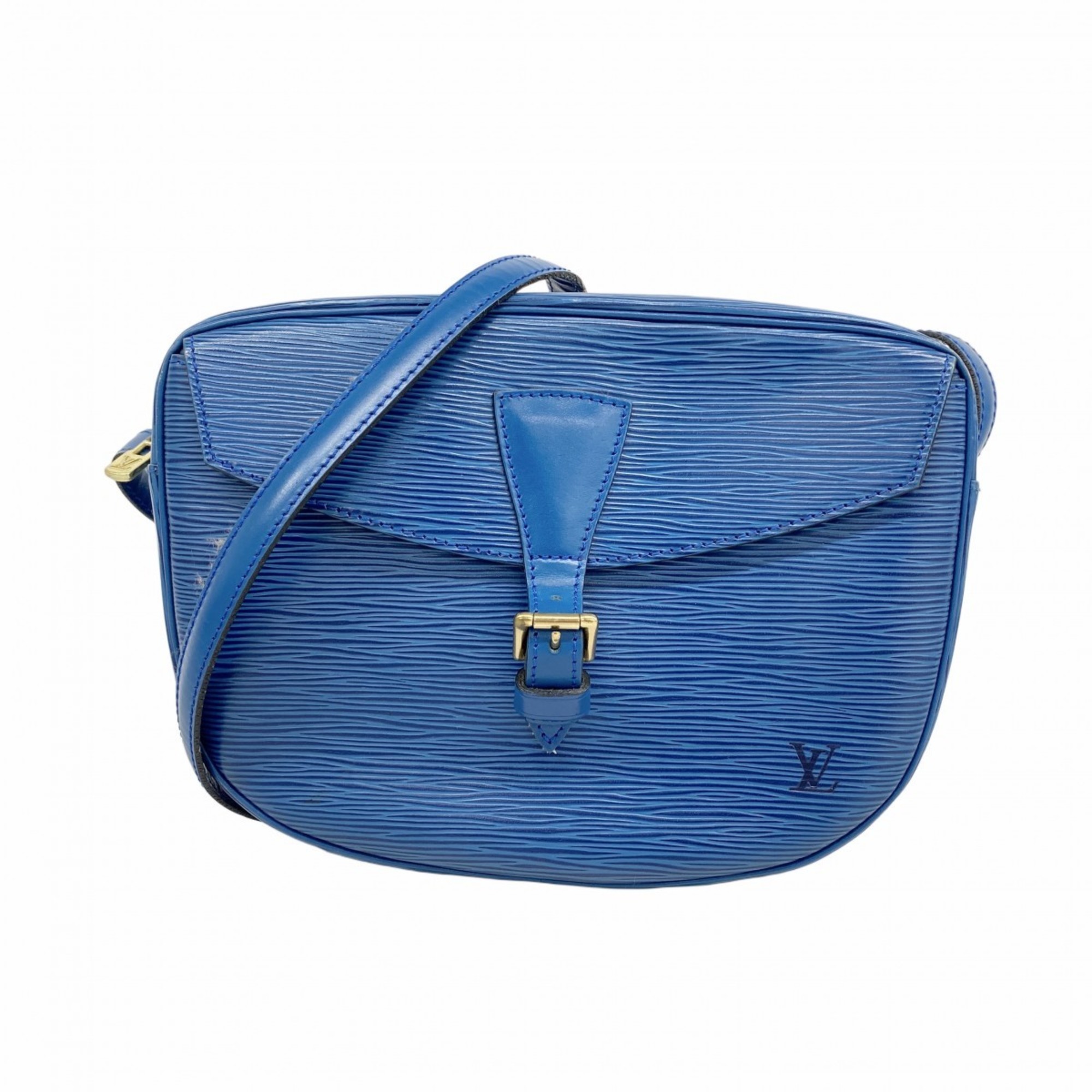 Louis Vuitton Epi Leather Shoulder Bag, Jone Fille M52155, Toledo Blue, Women’s