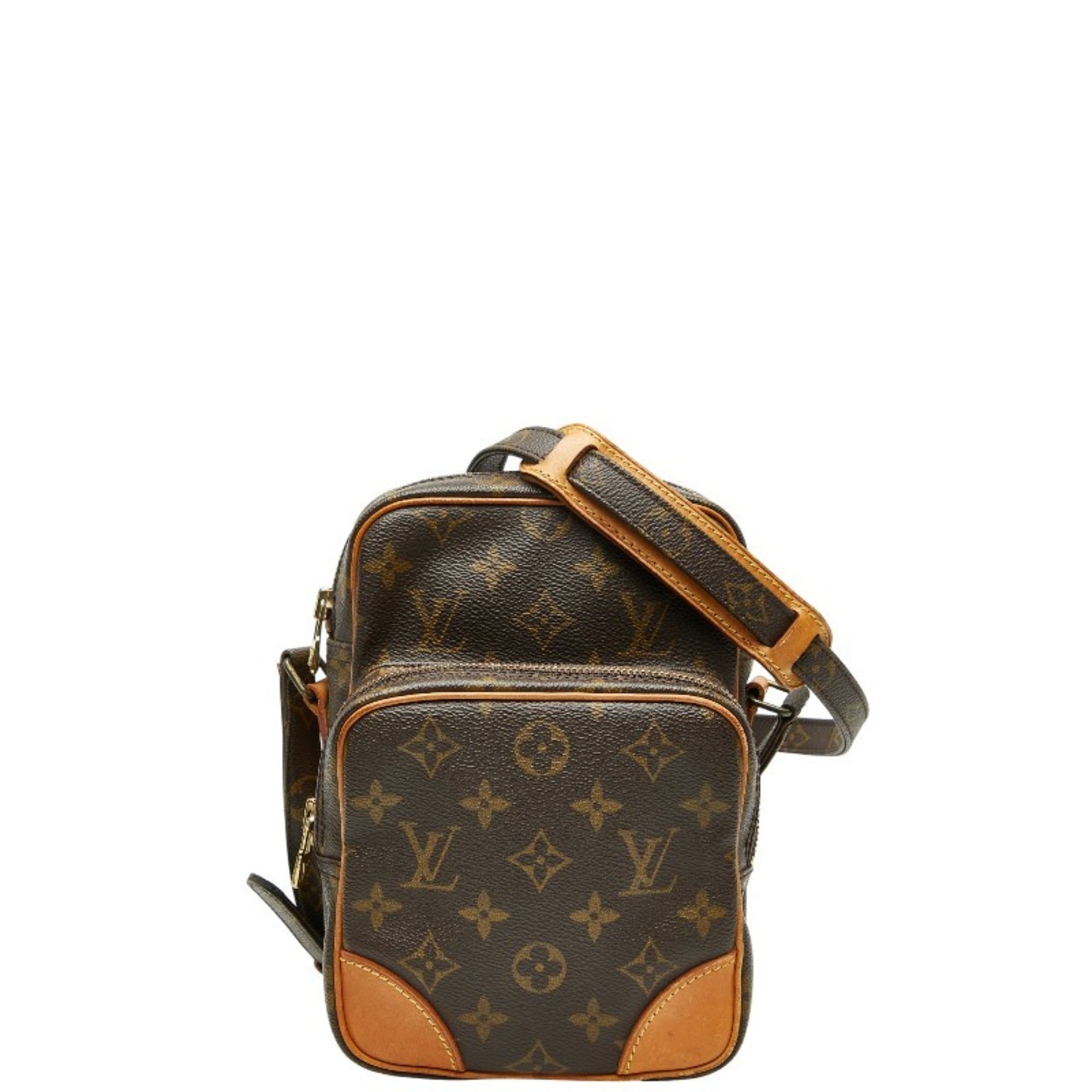 Louis Vuitton Monogram Amazon Crossbody Shoulder Bag M45236 Brown Leather Women’s LOUIS VUITTON