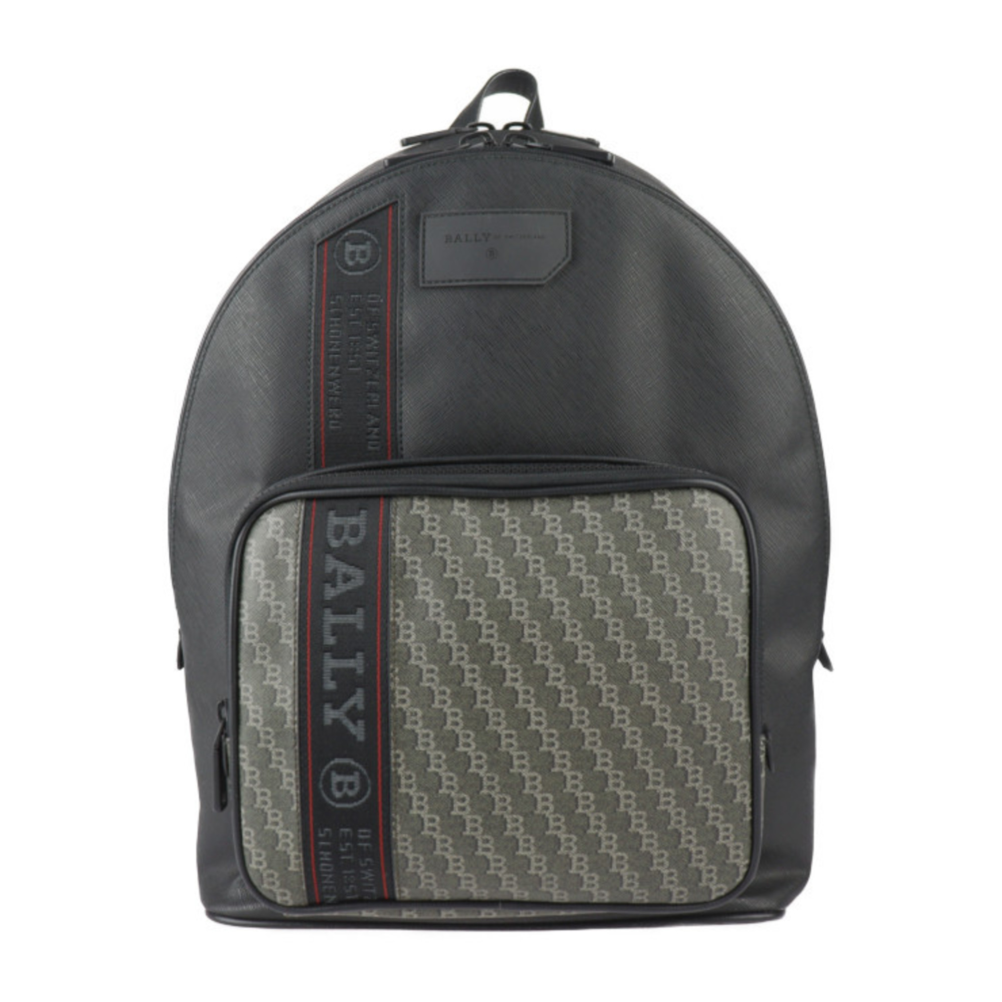 BALLY SARKIS.PBB OFF SHORE Backpack/Daypack 6235445 Leather Black Backpack