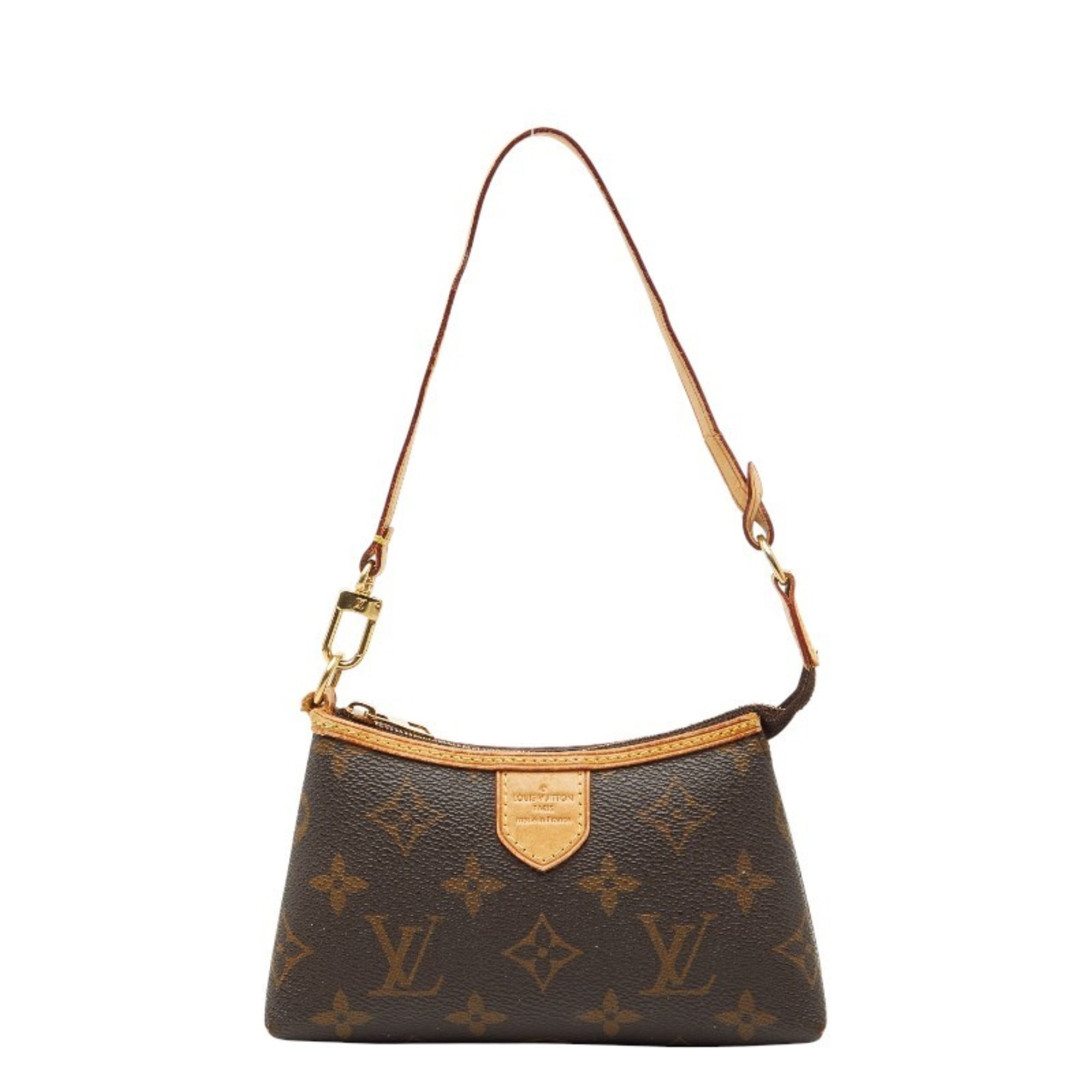 Louis Vuitton Monogram Mini Pochette Delightful Bag Pouch M40309 Brown Leather Women’s LOUIS VUITTON