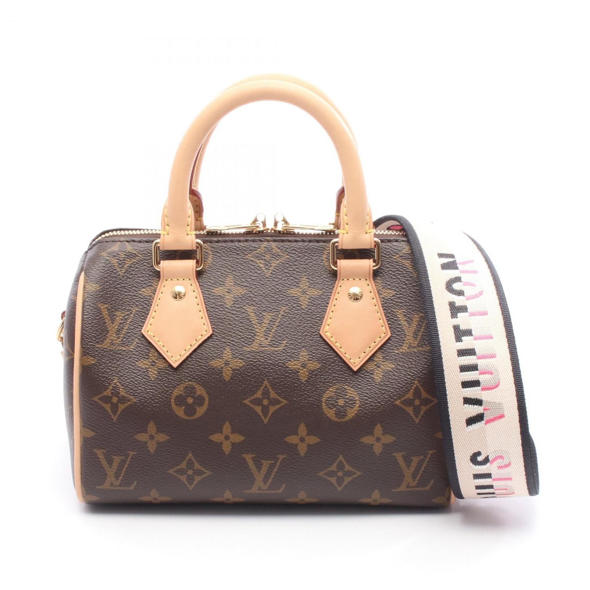 Louis Vuitton Speedy Bandouliere 20 Monogram Handbag, Coated Canvas and Leather, Women’s, Brown, M46234