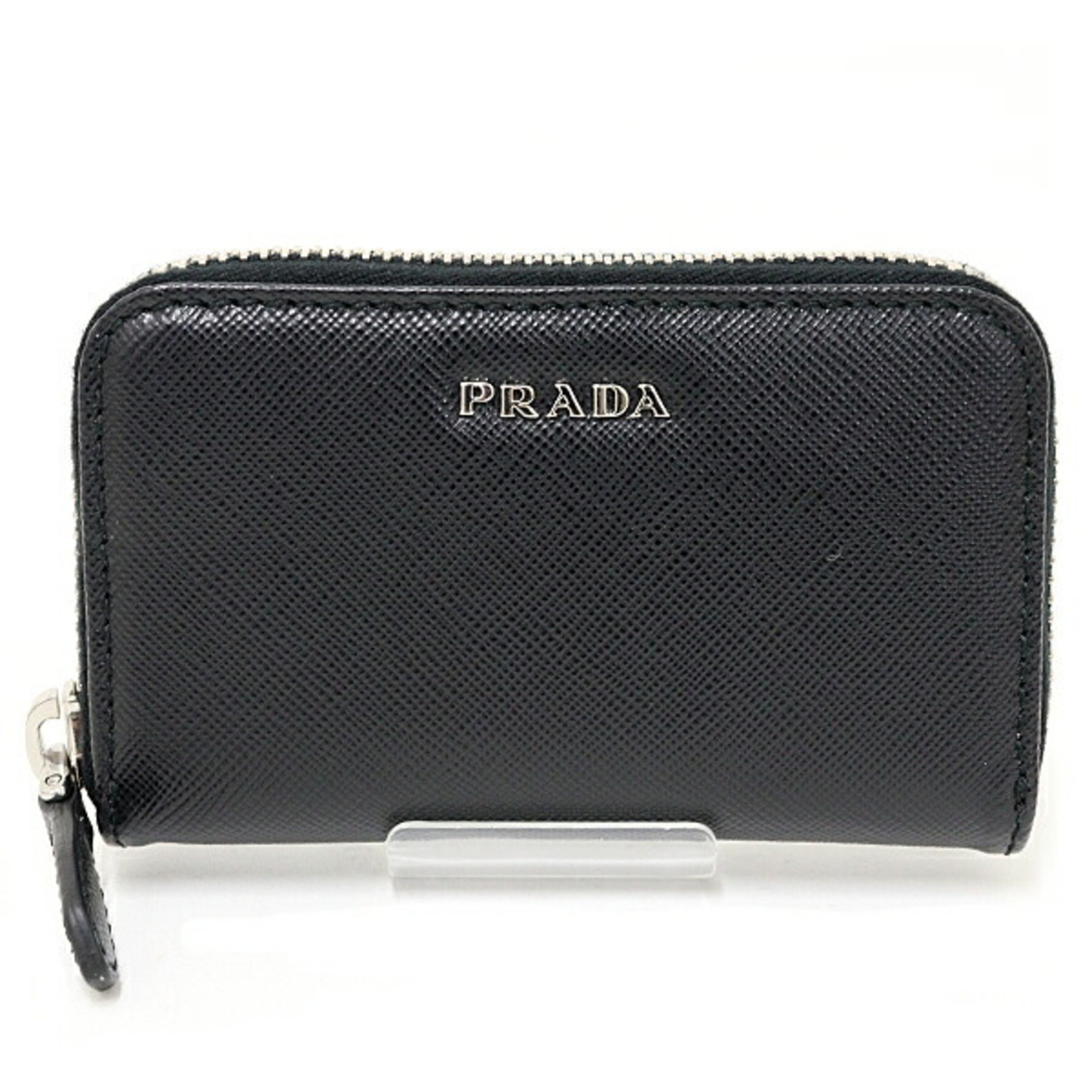 PRADA Padlock Holder PORTA LUCCHETTI Saffiano SUV019 NERO Black