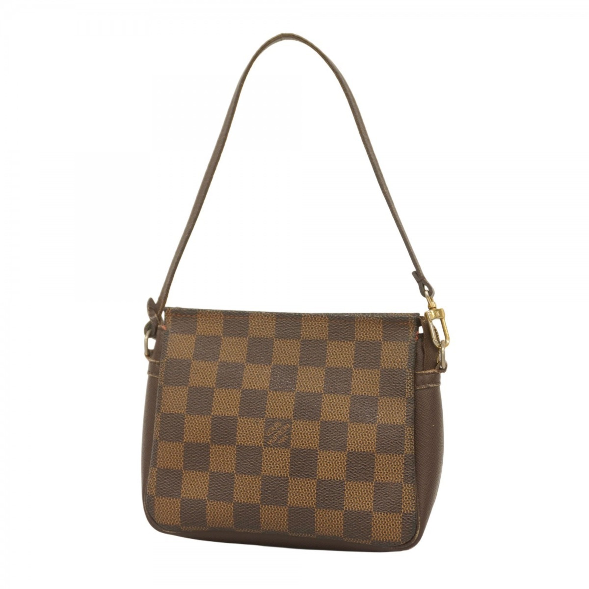 Louis Vuitton Damier Truth Makeup Bag/Pouch N51982 Ebene Women’s