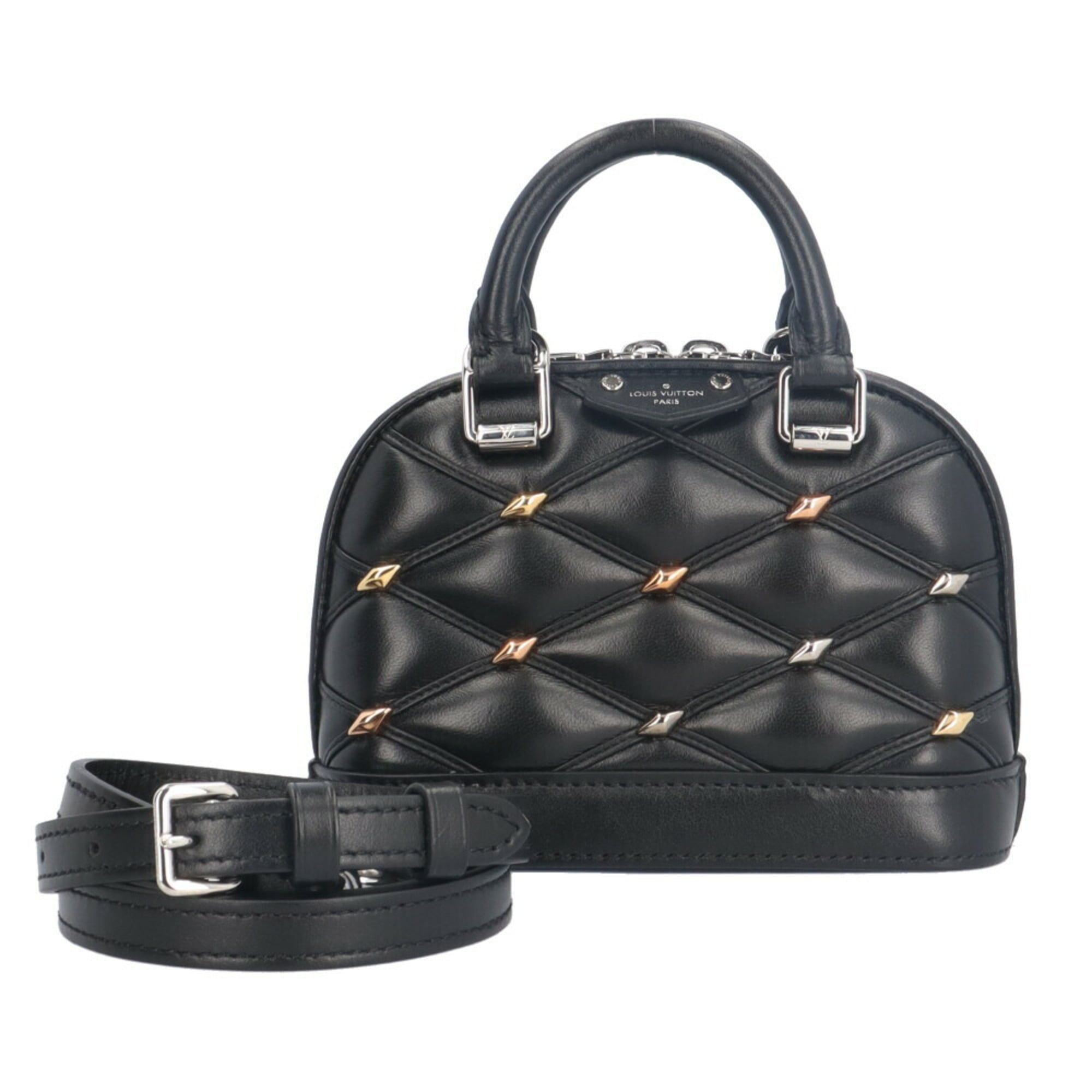 Louis Vuitton Nano Alma Maltage Shoulder Bag M83019 Black Women’s LOUIS VUITTON