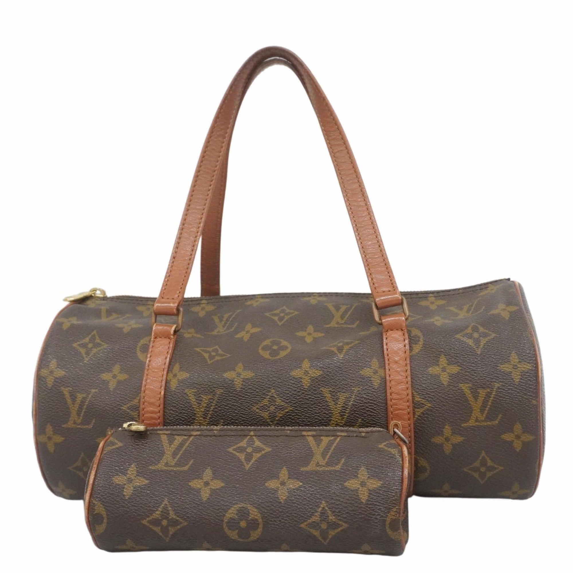 Louis Vuitton Monogram Papillon 30 Handbag M51385 Brown Women’s