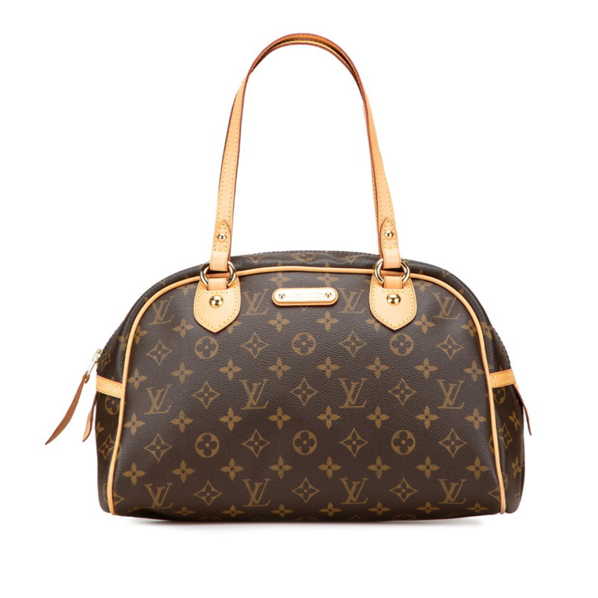 Louis Vuitton Monogram Montorgueil PM Handbag M95565 Brown Leather Women’s LOUIS VUITTON