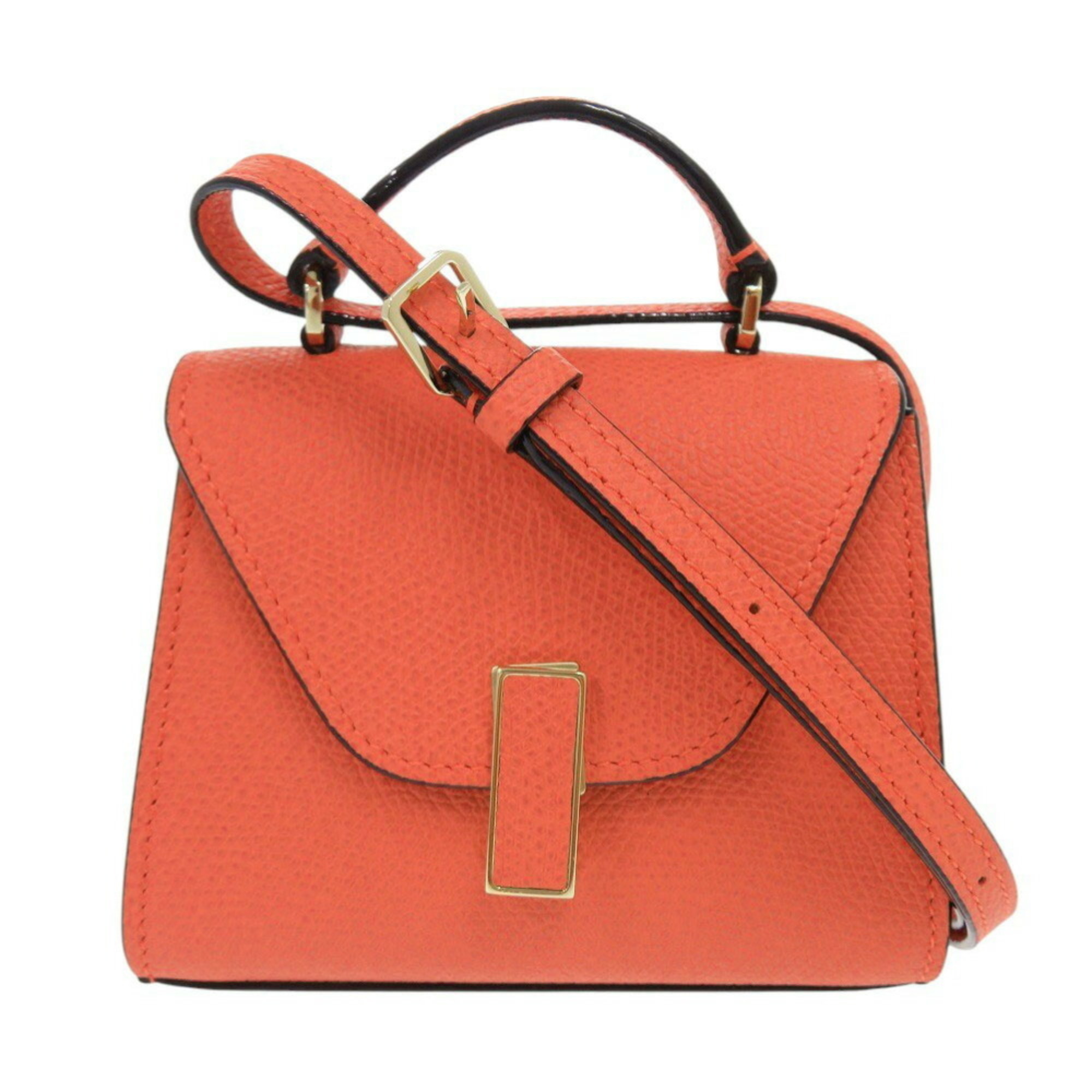 Like new Valextra Iside Belt in calf leather, orange, 3-way handbag, belt bag, shoulder 0285Valextra