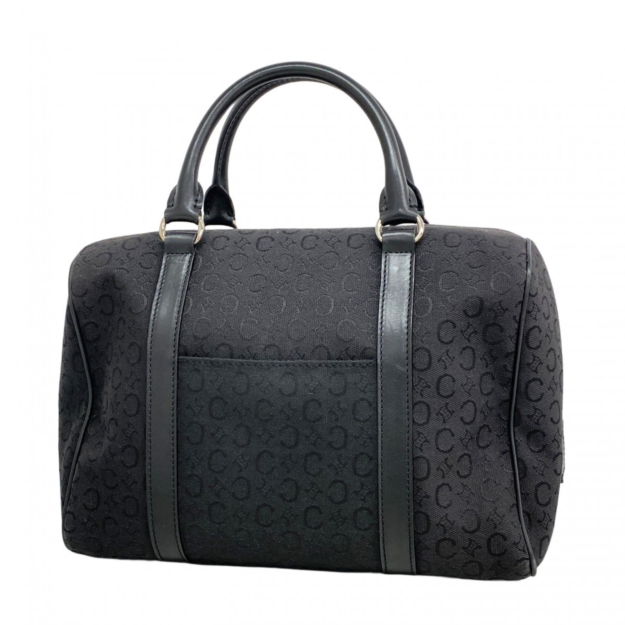 Celine handbag C Macadam canvas black women’s