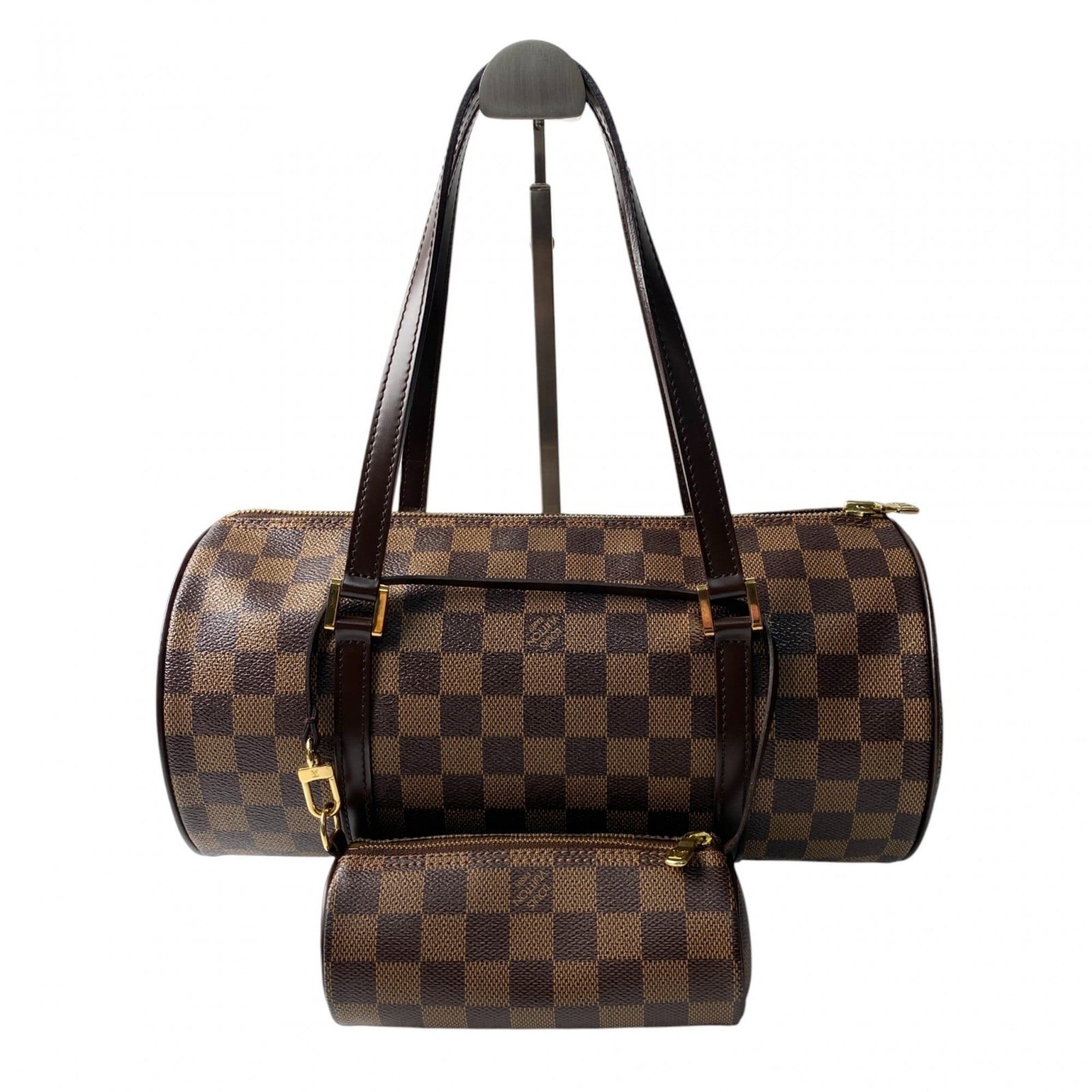 Louis Vuitton Women’s Damier Papillon 30 Handbag with Pouch N51303