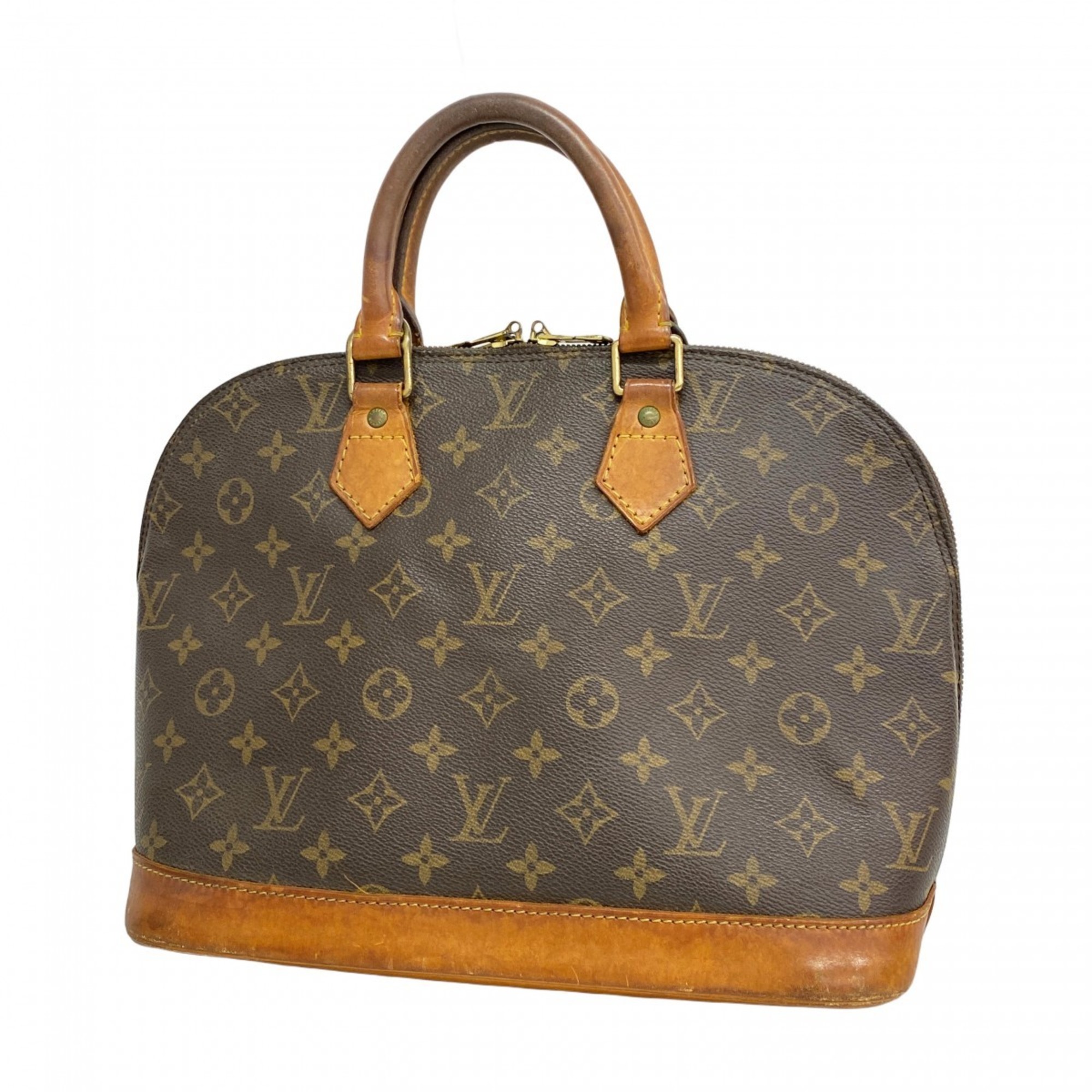 Louis Vuitton Monogram Alma Handbag M51130 Brown Women’s