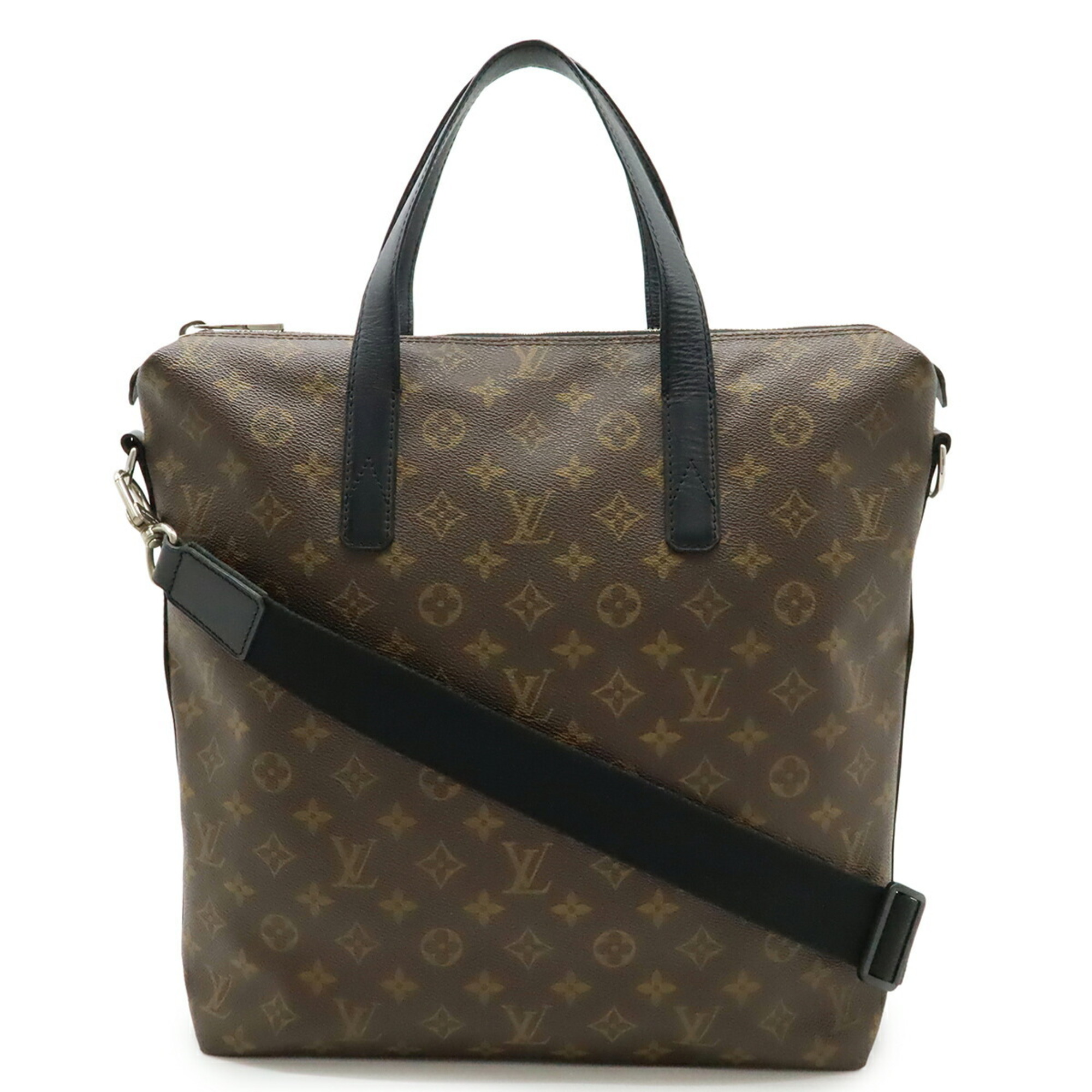 LOUIS VUITTON Monogram Macassar Kitan Tote Bag/Shoulder Bag M40388