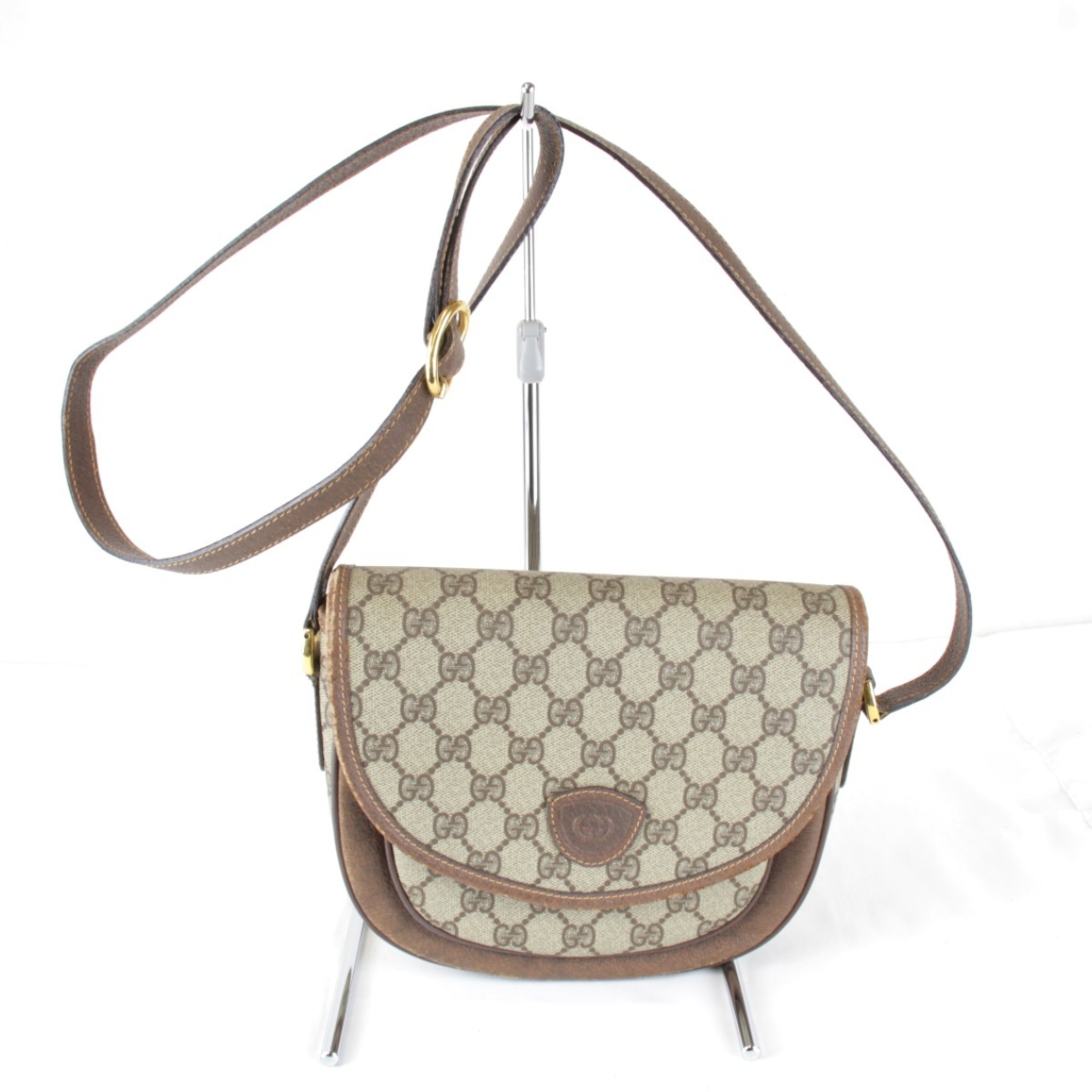GUCCI 001ãƒ»58ãƒ»68861 8039 Shoulder Bag in GG Supreme Canvas for Women