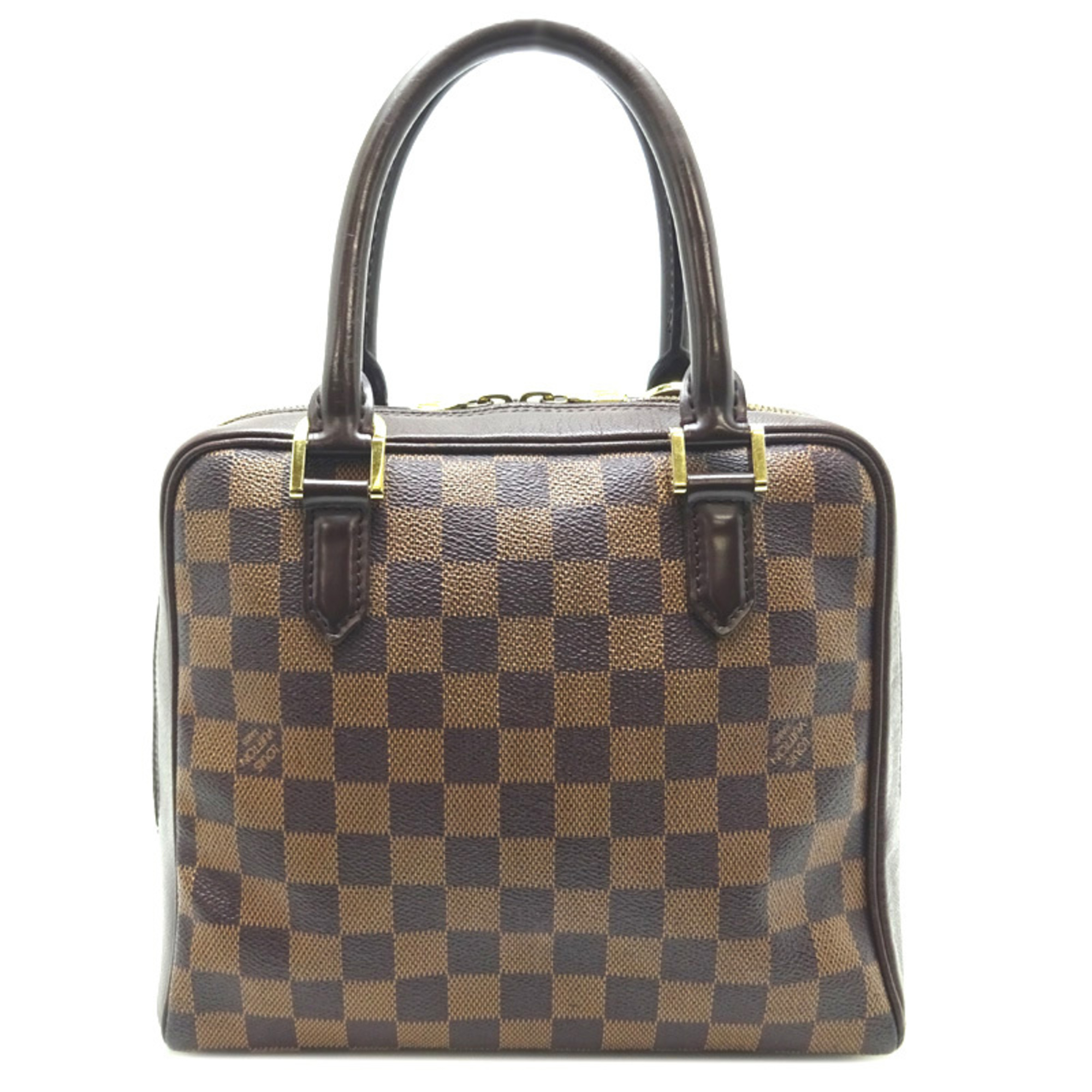 Louis Vuitton Brera Women’s Handbag N51150 (Discontinued) Damier Ebene (Brown)