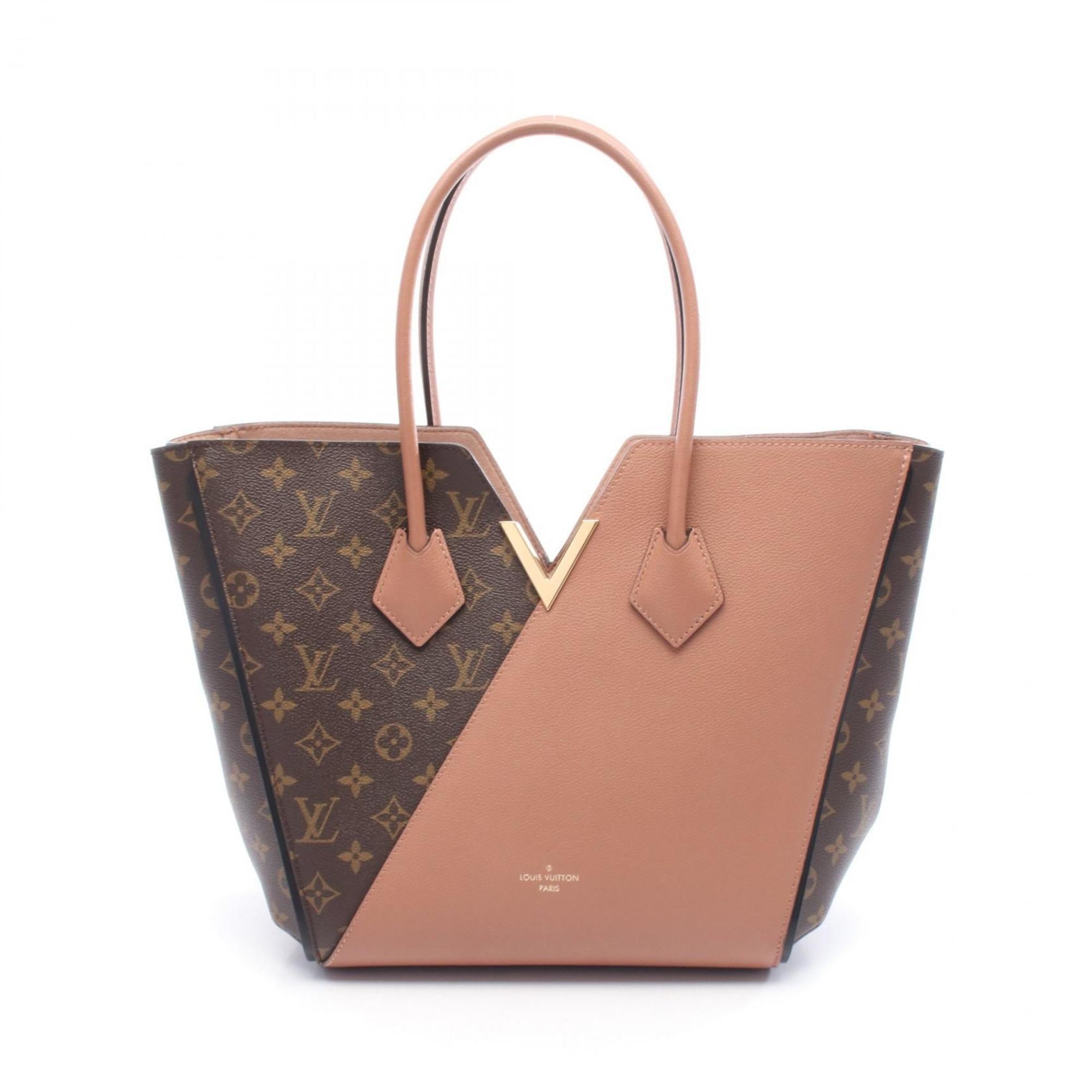 Louis Vuitton Kimono MM Monogram Bois de Rose Tote Bag, PVC-Coated Canvas and Leather, Monogram, Women’s, Brown/Pink, M41594
