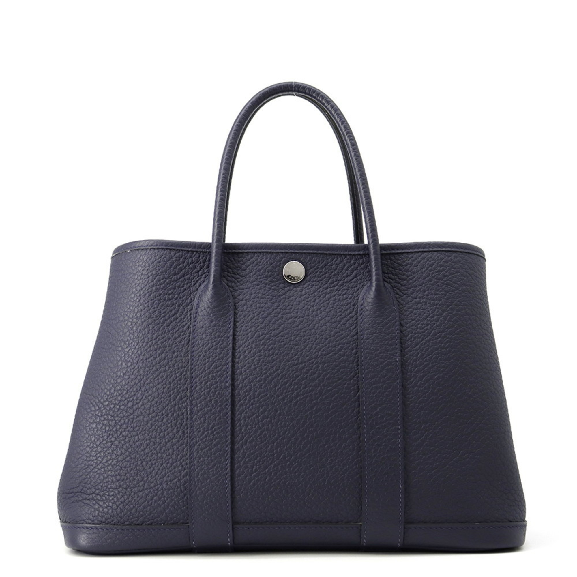 Hermes HermÃ¨s Garden TPM Blue Nuit Negonda Tote Bag with D Stamp