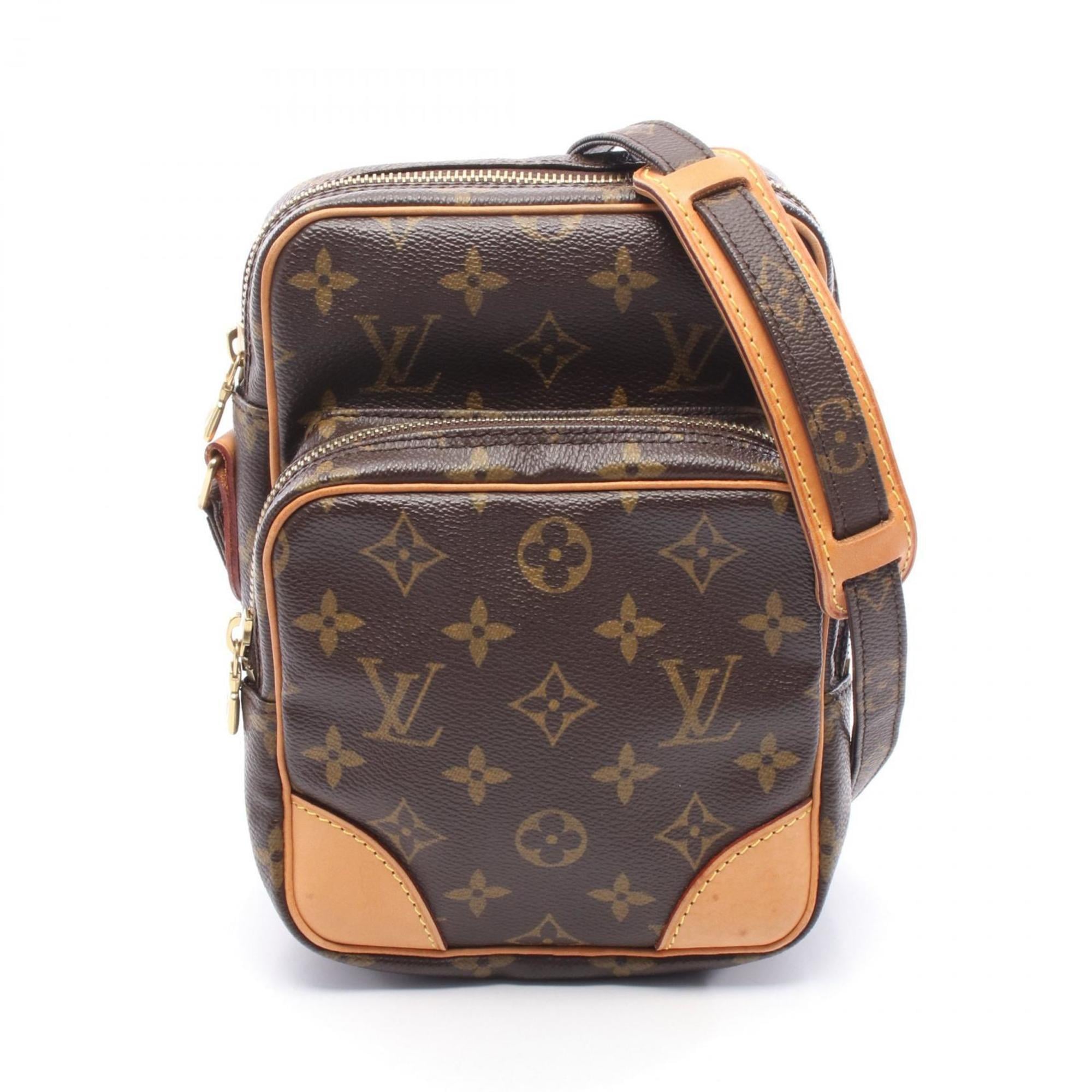 Louis Vuitton Amazon Shoulder Bag, Coated Canvas and Leather, Monogram, Women’s, Brown, M45236
