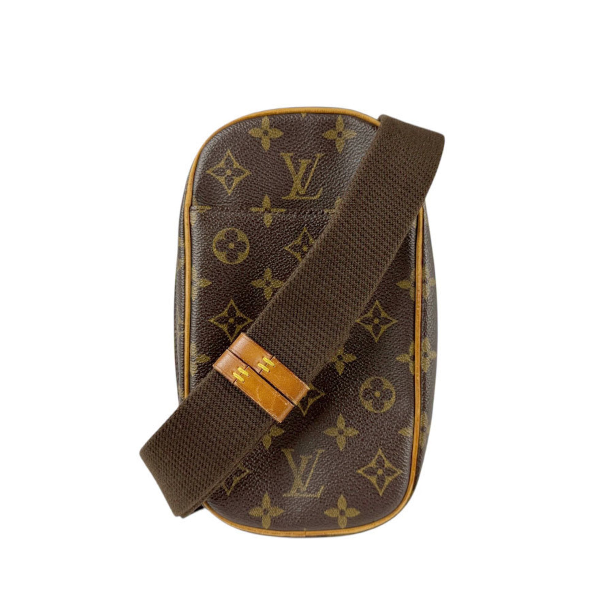 Louis Vuitton LOUIS VUITTON Body Bag Monogram Pochette Ganju Canvas Brown Men’s Women’s M51870 z5005