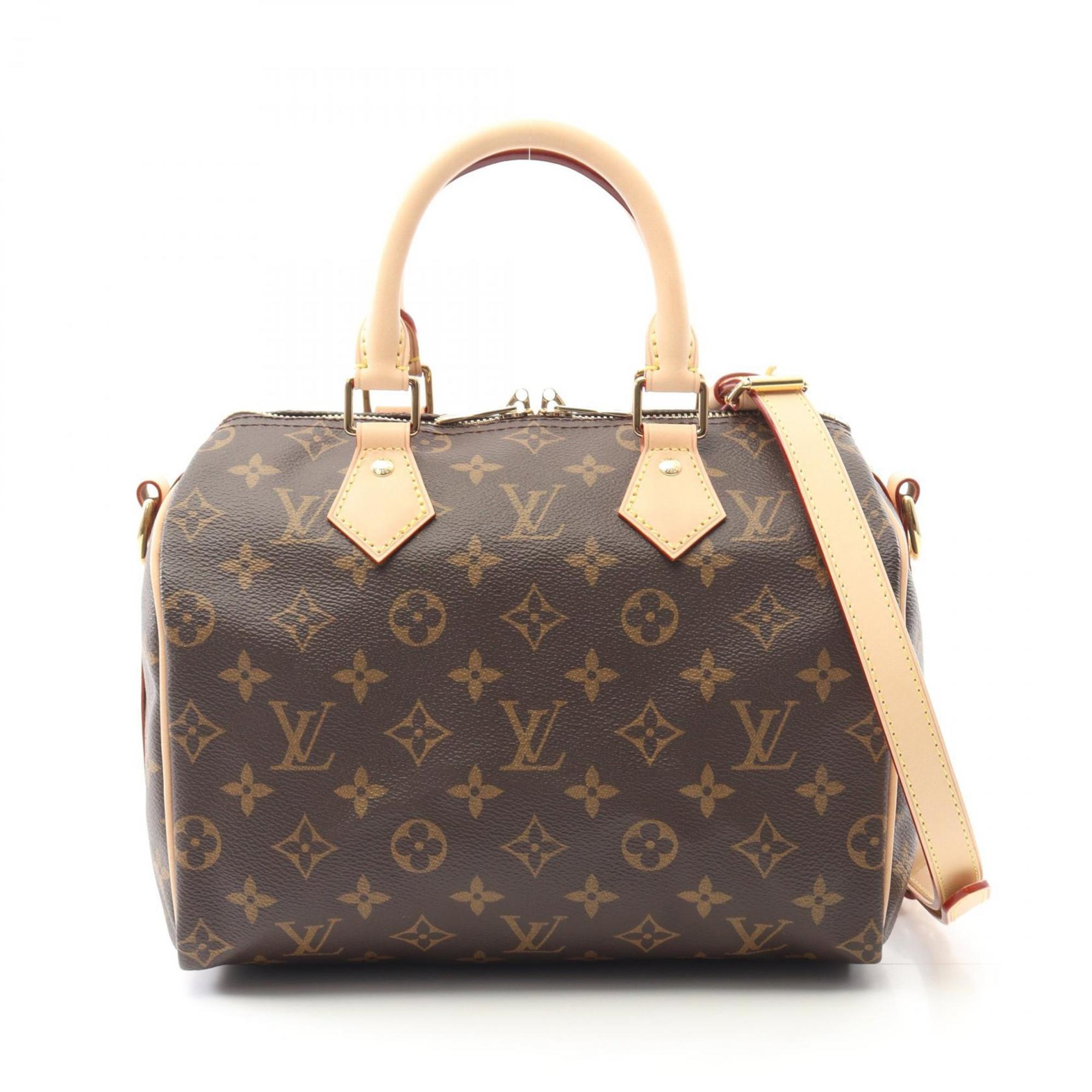 Louis Vuitton Speedy Bandouliere 25 Handbag, Coated Canvas and Leather, Monogram, Women’s, Brown, M46977