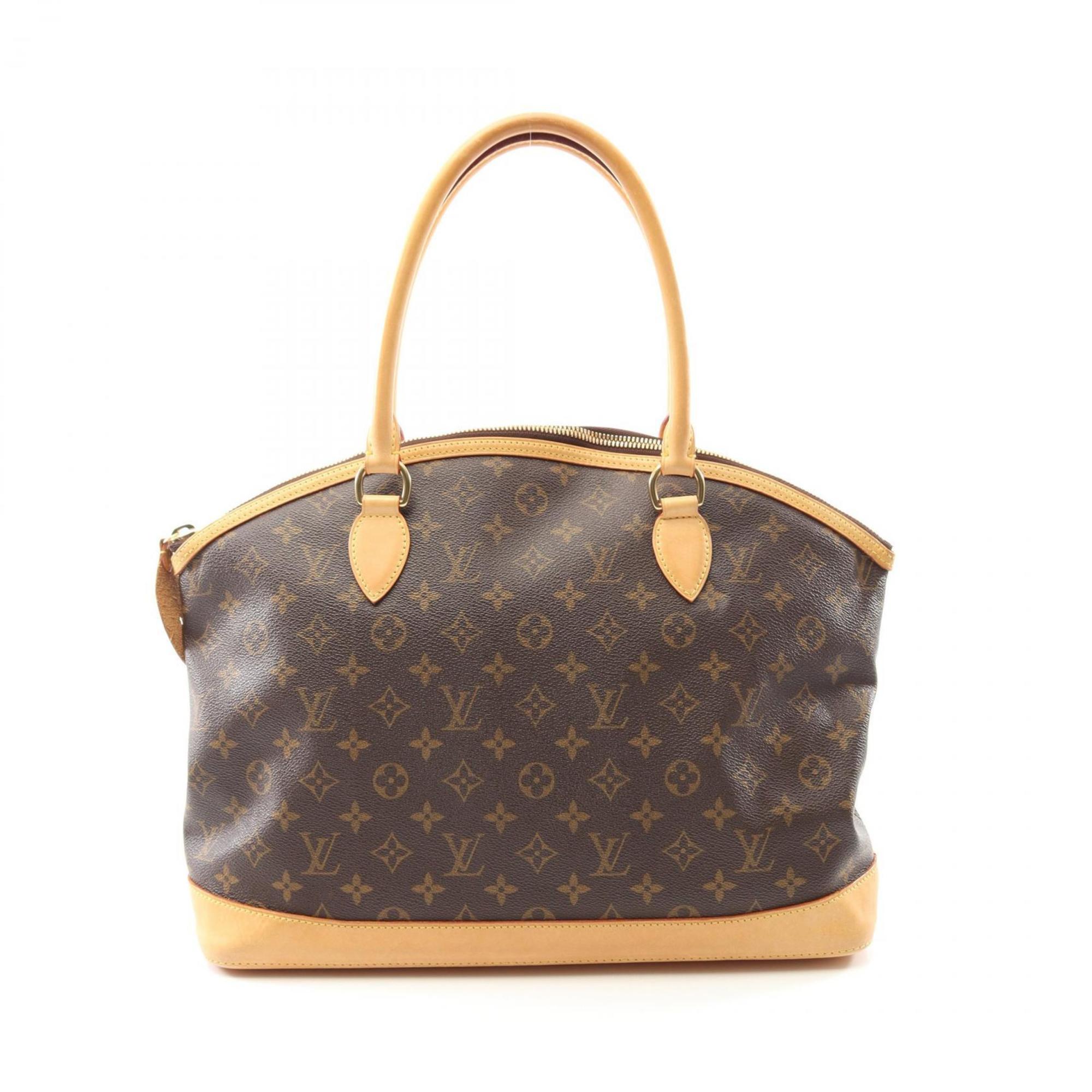 Louis Vuitton LOUIS VUITTON Lockit Horizontal Tote Bag Coated Canvas Leather Monogram Women’s Brown M40104