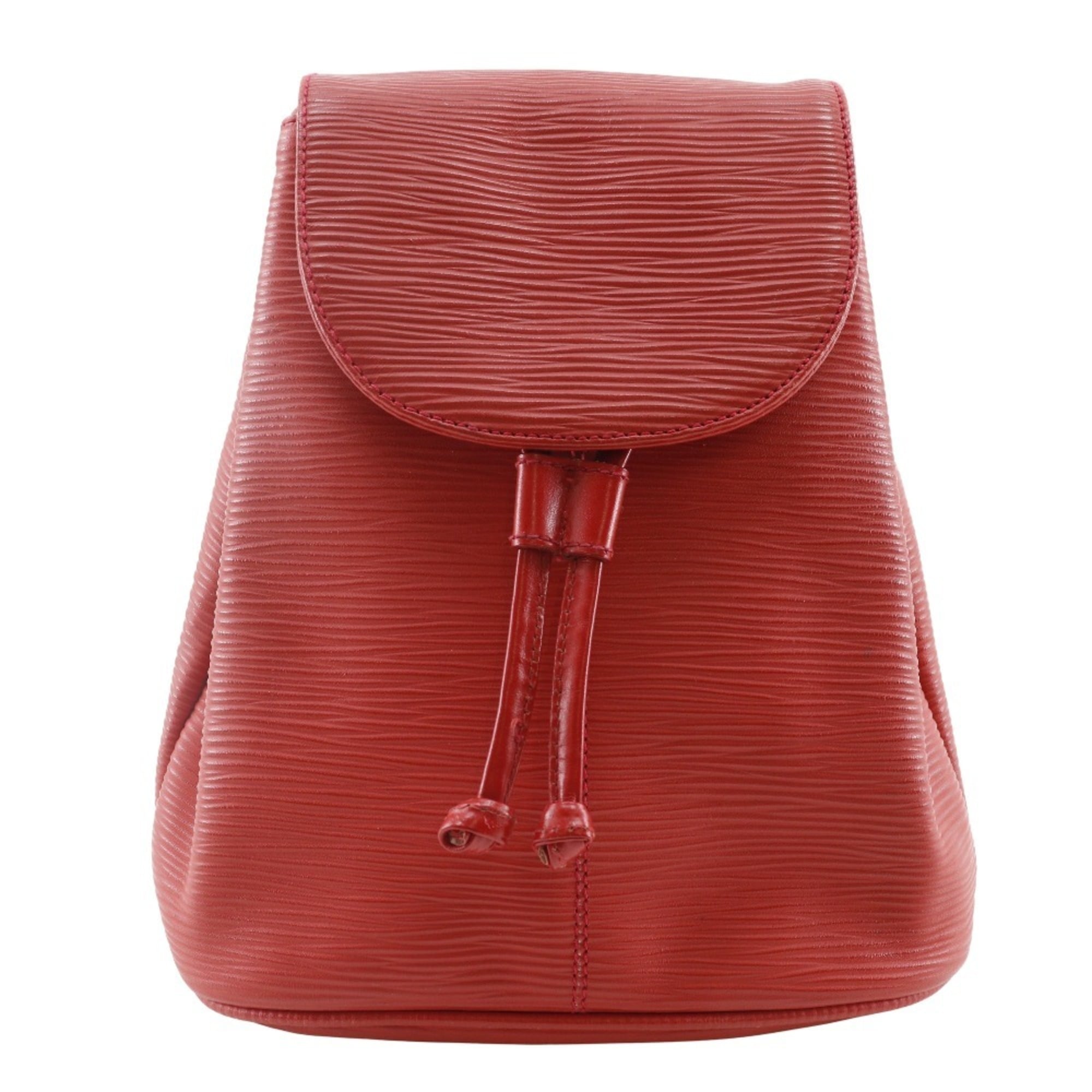 FENDI Mini Backpack, Calfskin, Red, Women’s