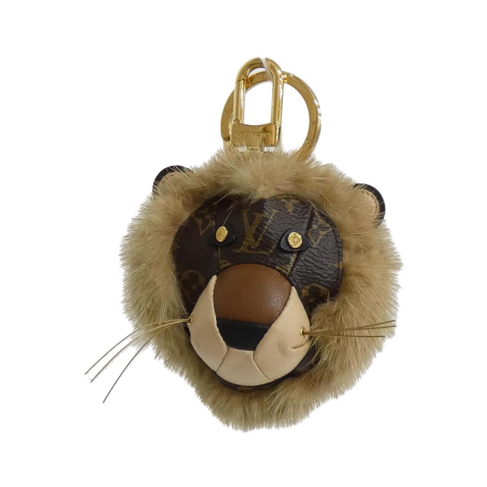 Louis Vuitton Monogram Porte-ClÃ©s Lion M69512 Key Ring