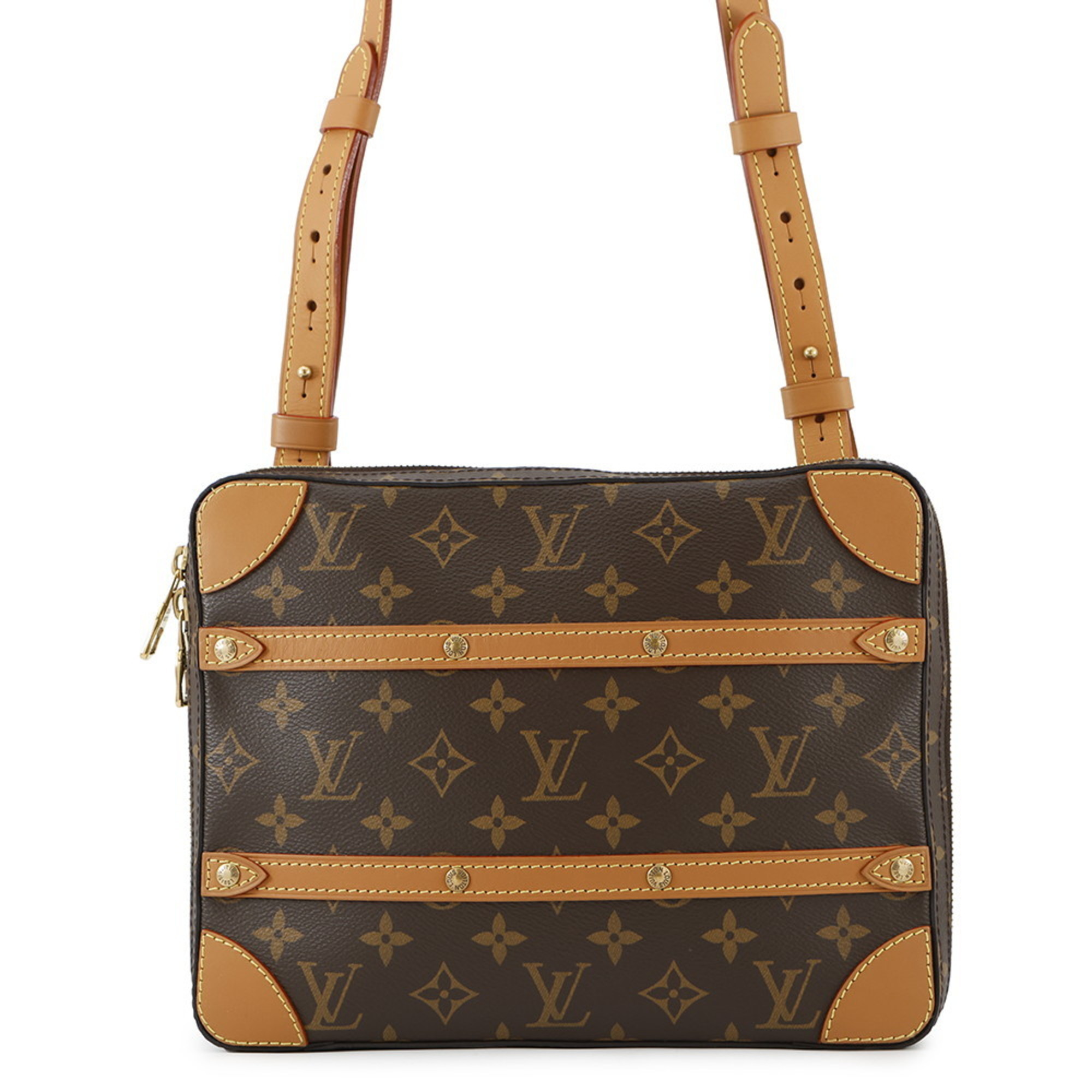 Louis Vuitton Monogram Soft Trunk Shoulder Bag PM M68494 LOUIS VUITTON