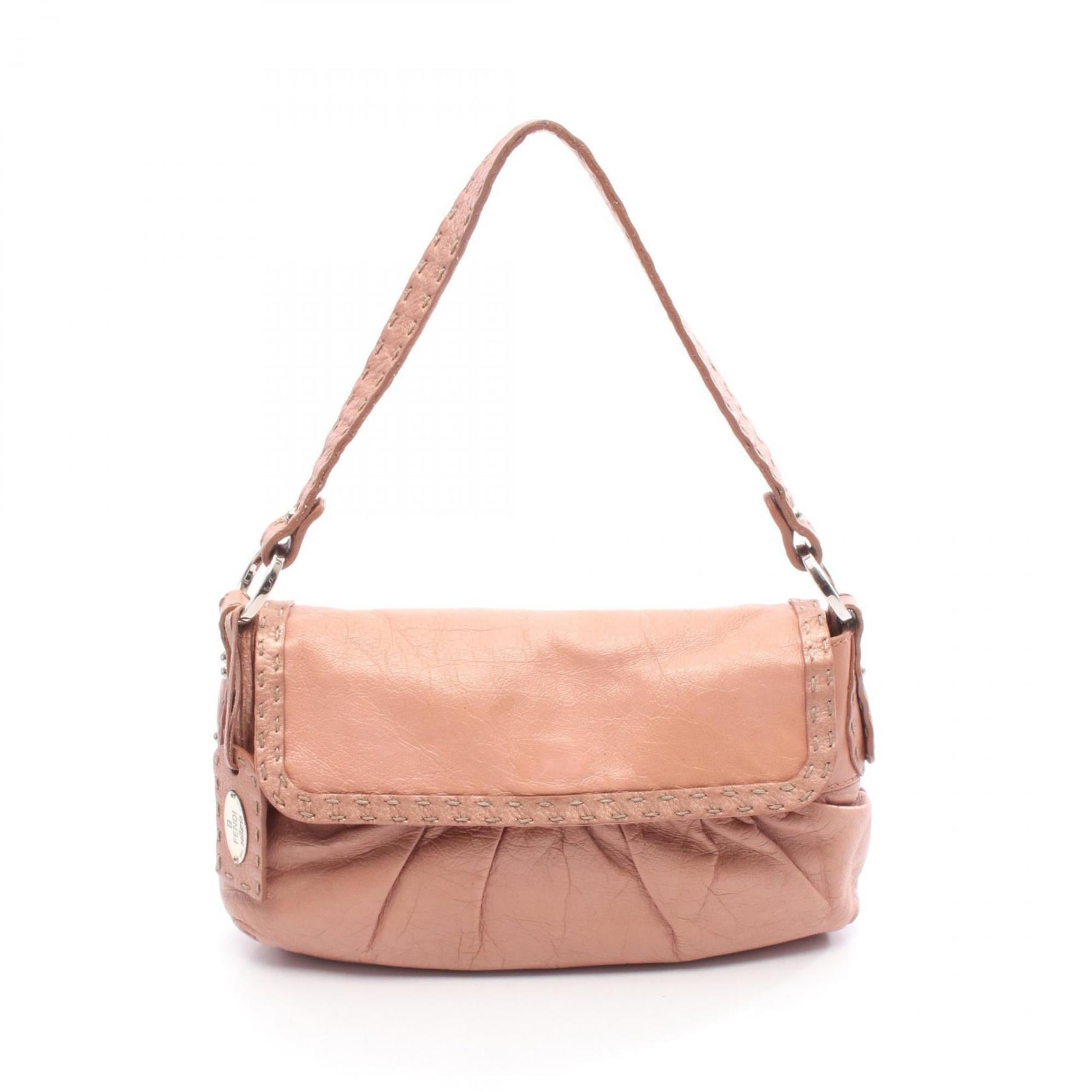 Fendi Selleria handbag, leather, women’s, pink