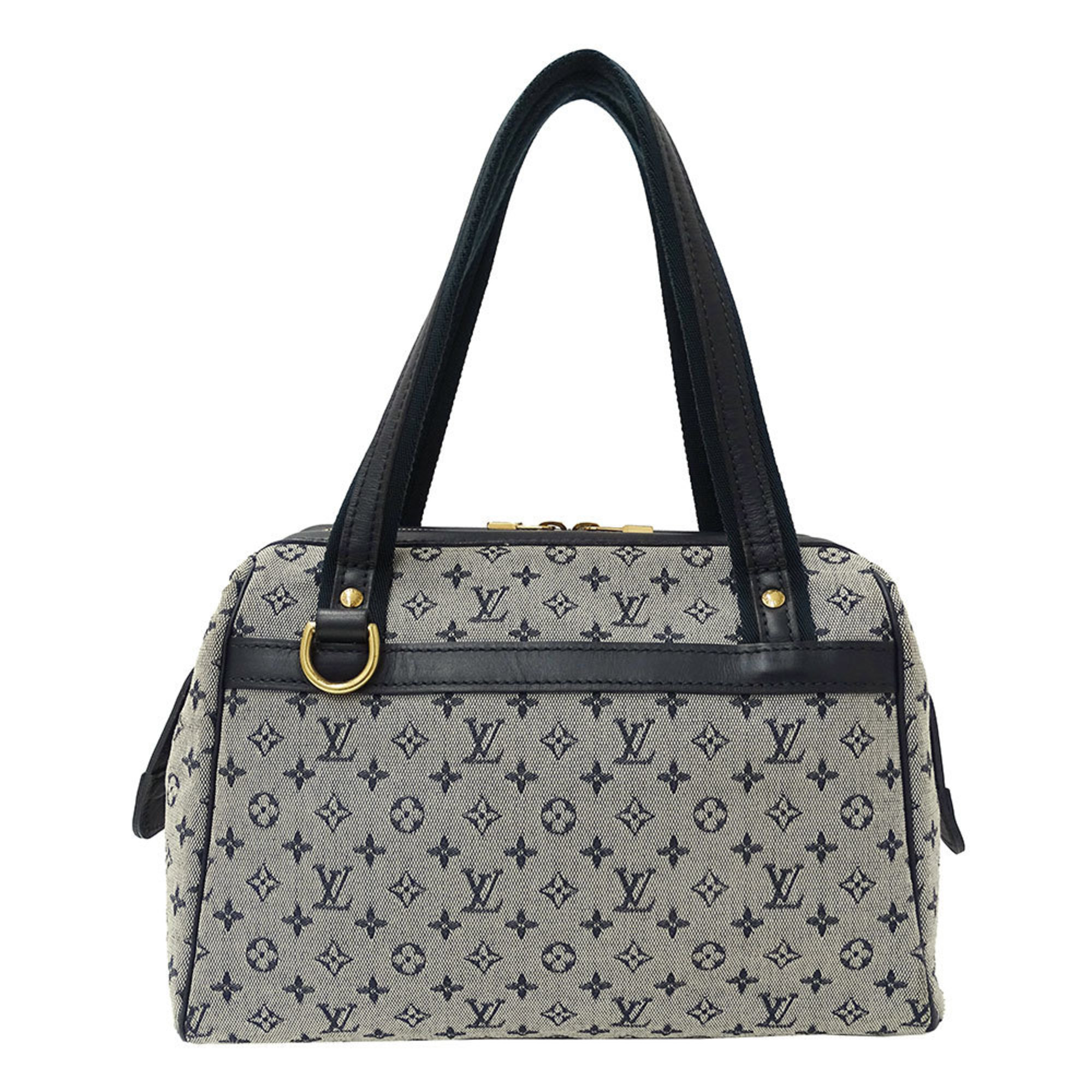 Louis Vuitton Josephine PM Monogram Mini Canvas Handbag, Blue and Light Gray, M92214, Women’s