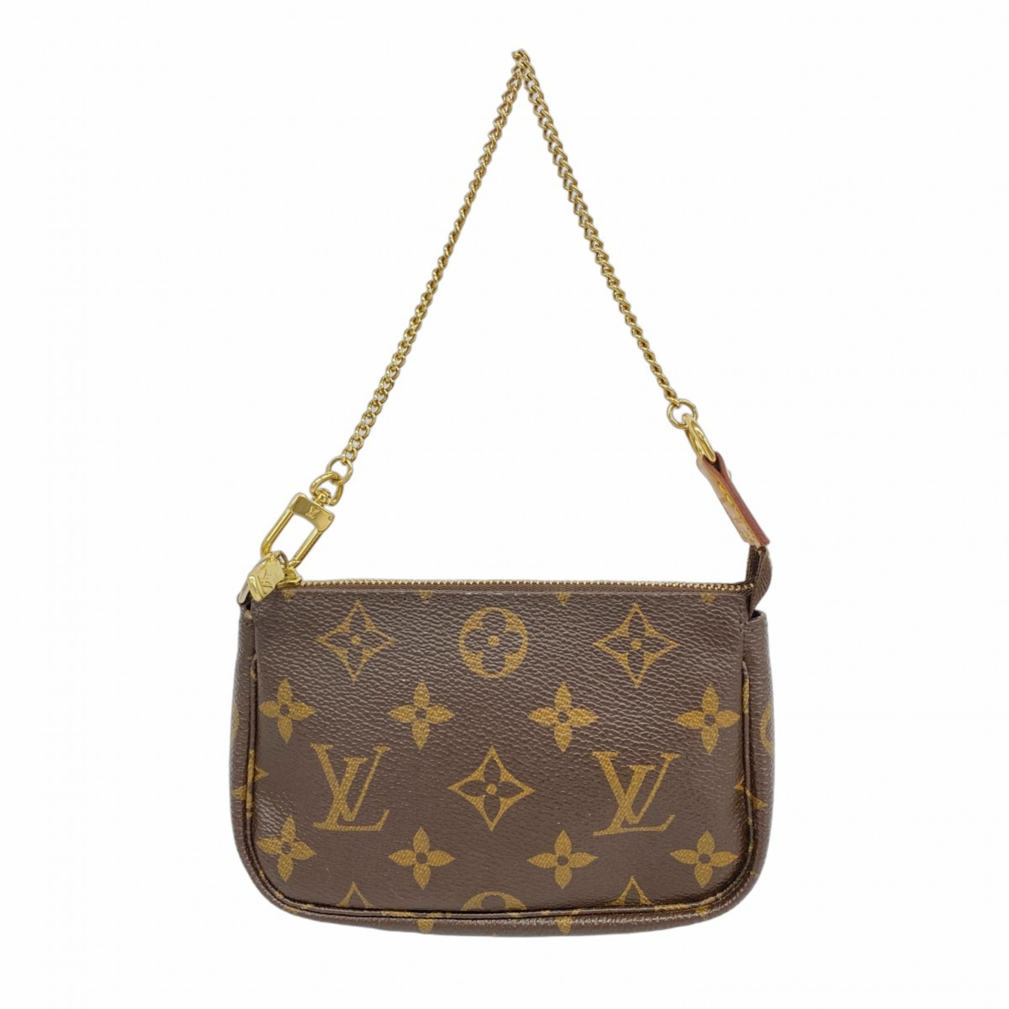 Louis Vuitton Monogram Mini Pochette Accessoires M58009 Brown Women’s Bag/Pouch