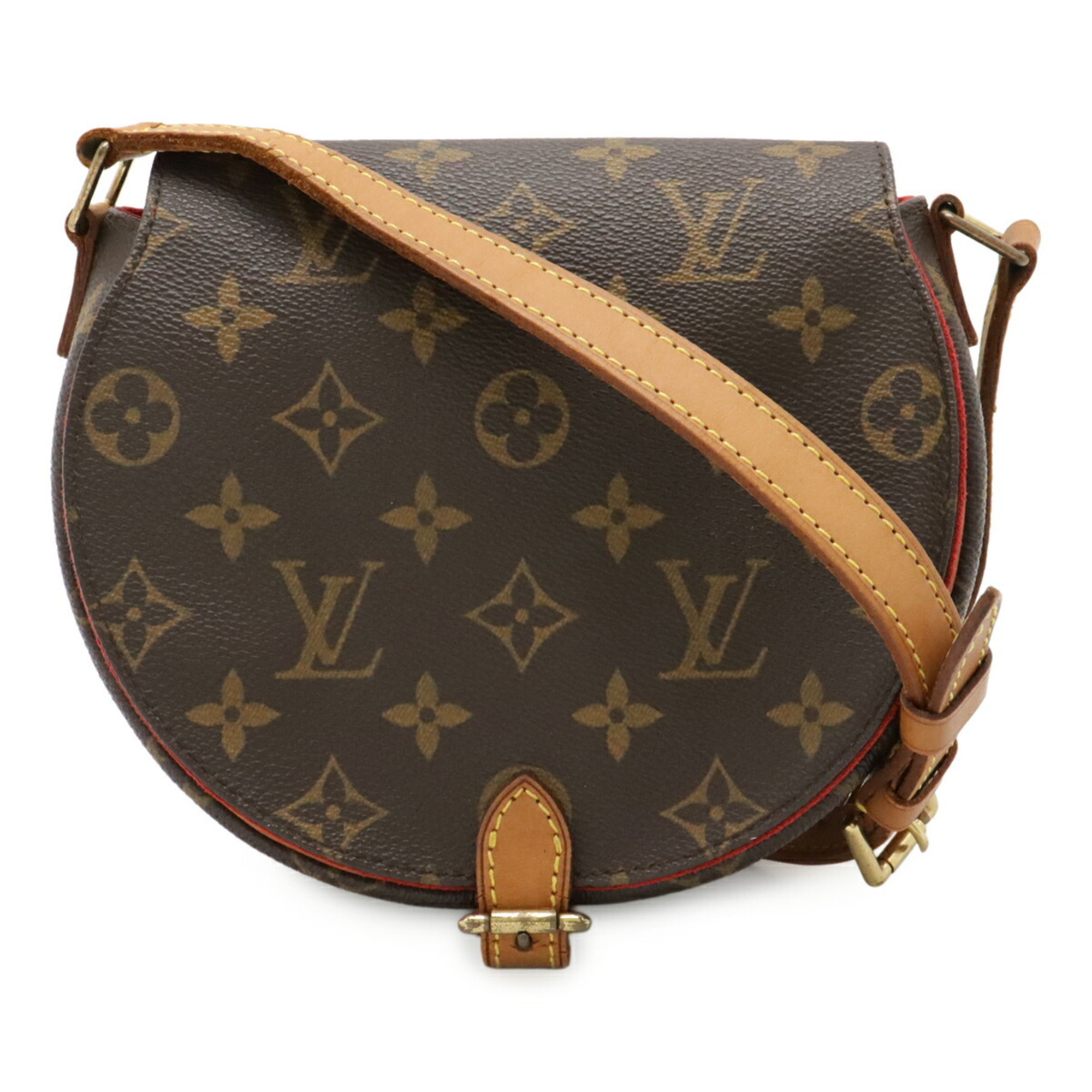 LOUIS VUITTON Louis Vuitton Monogram Tan Blanc Shoulder Bag Pochette M51179