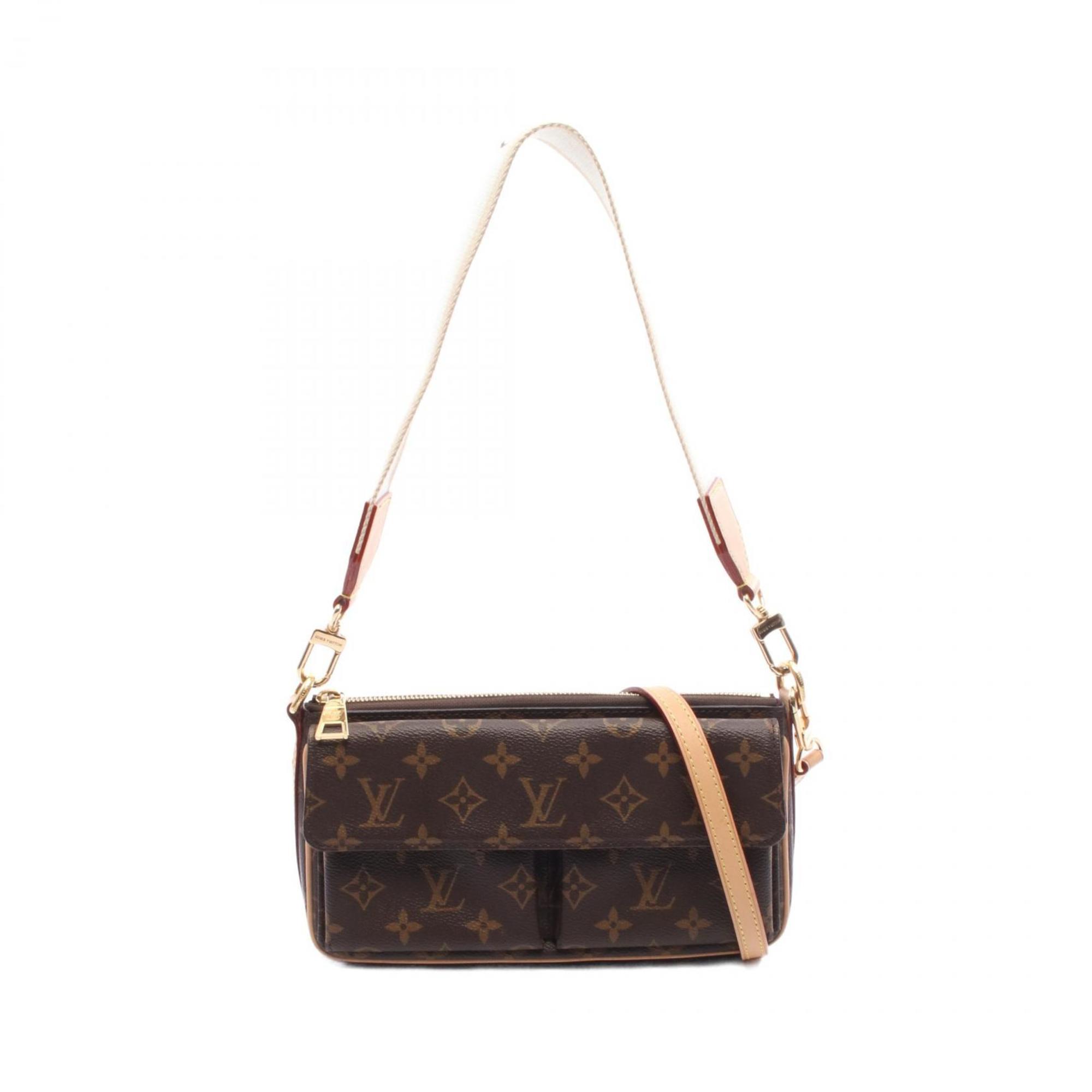 Louis Vuitton Viva Cite Monogram Shoulder Bag, Coated Canvas and Leather, Brown, M46999