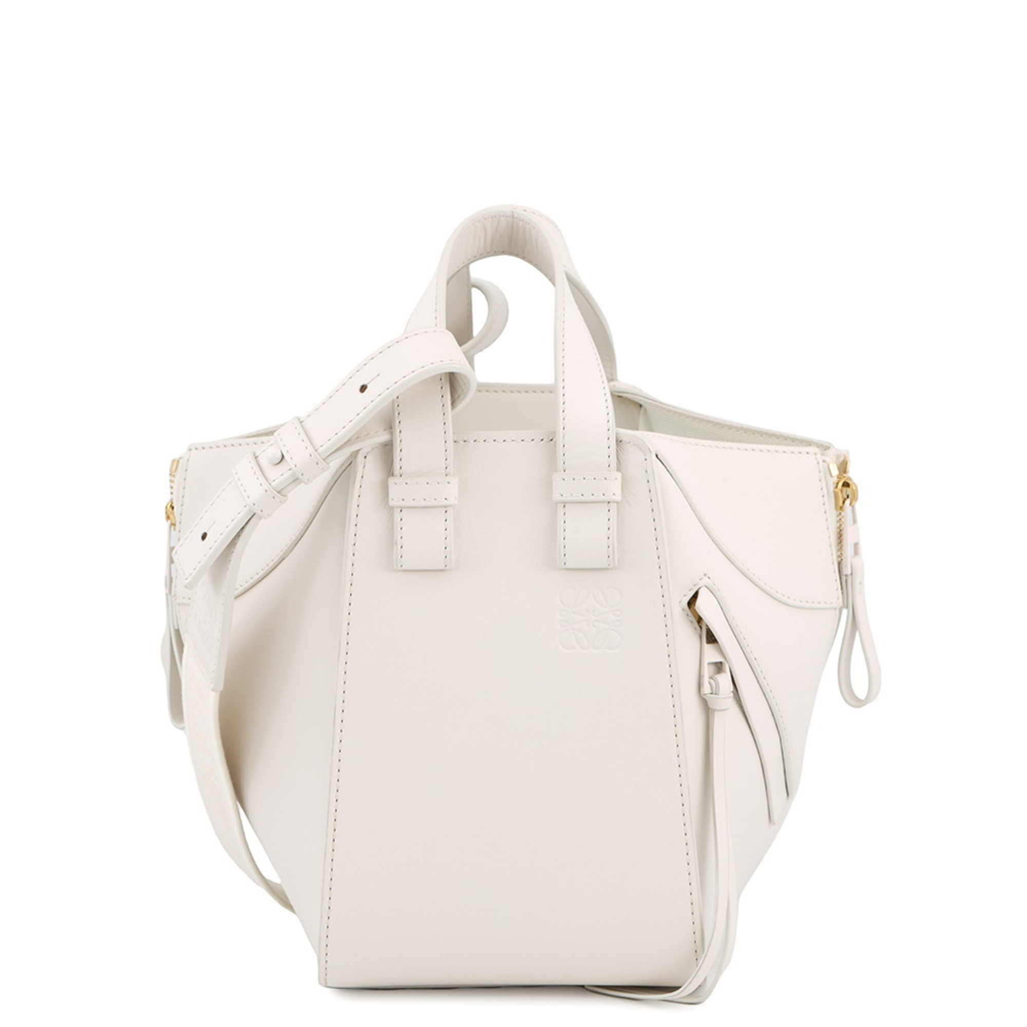 LOEWE Hammock Compact Leather Handbag A538H13X07 2-way