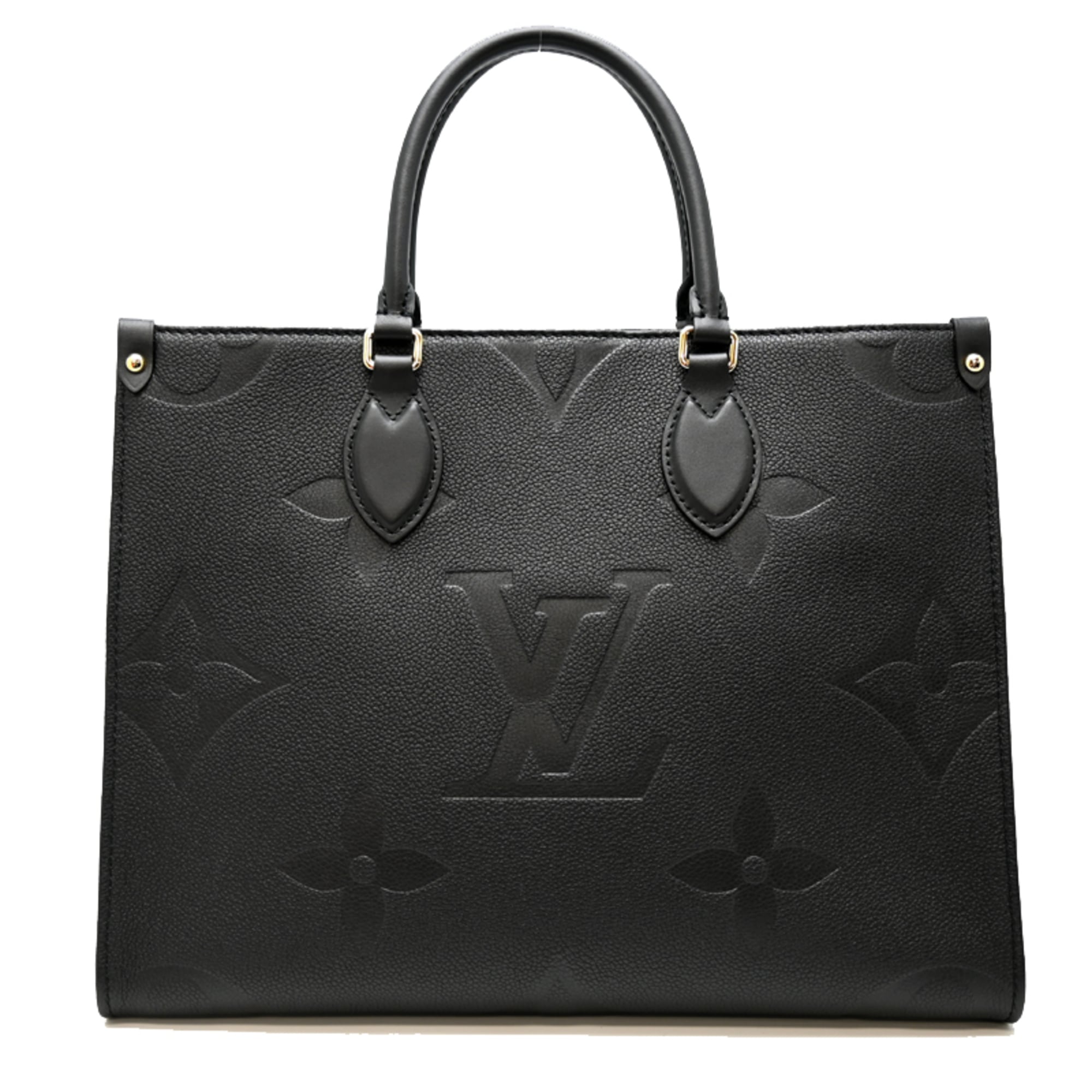 Louis Vuitton On the Go MM Women’s and Men’s Shoulder Bag M45595 Monogram Empreinte Noir