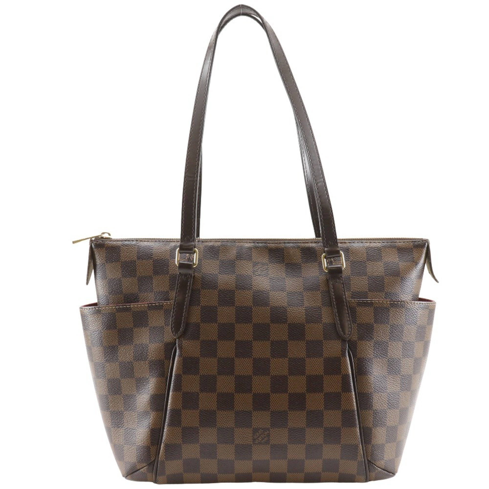 Louis Vuitton Totally PM Tote Bag N41282 Damier Canvas 2015 Brown DU0165 A5 Women’s
