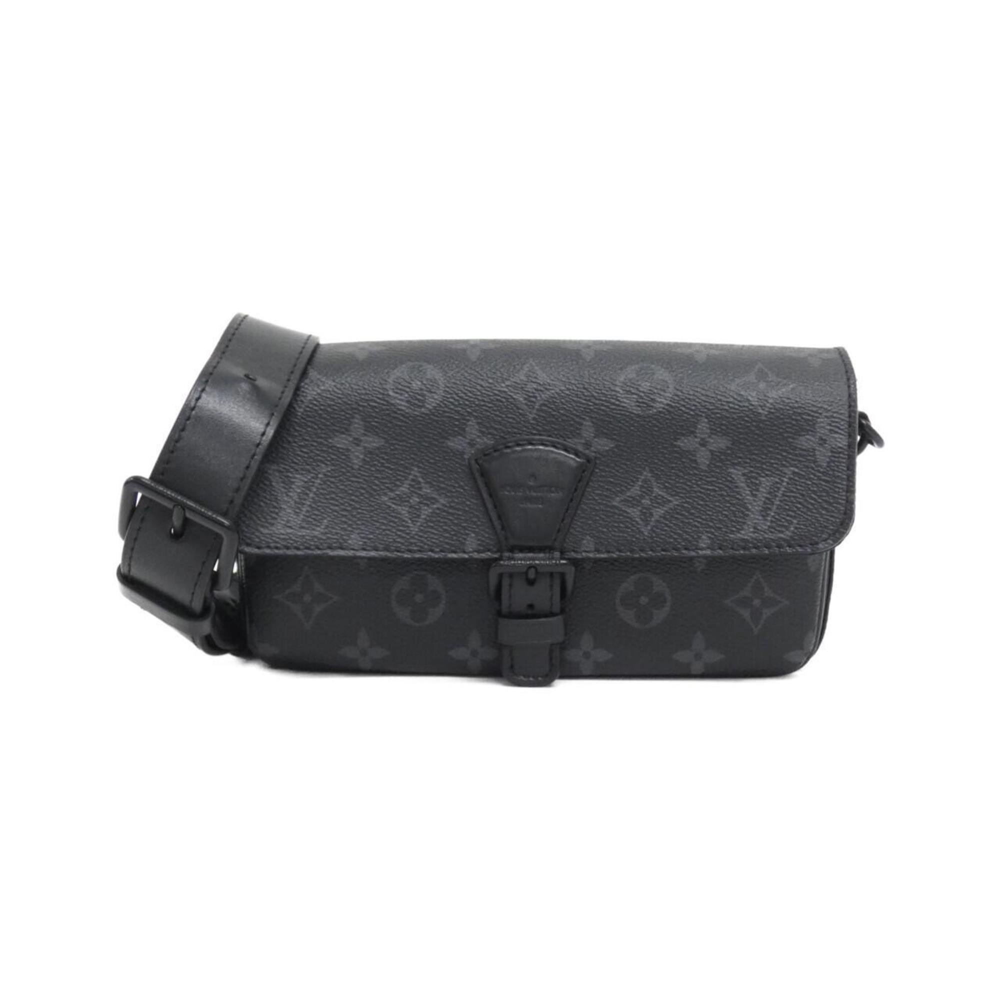 Louis Vuitton Monogram Eclipse Montsouris Wearable Wallet M83567 Shoulder Bag