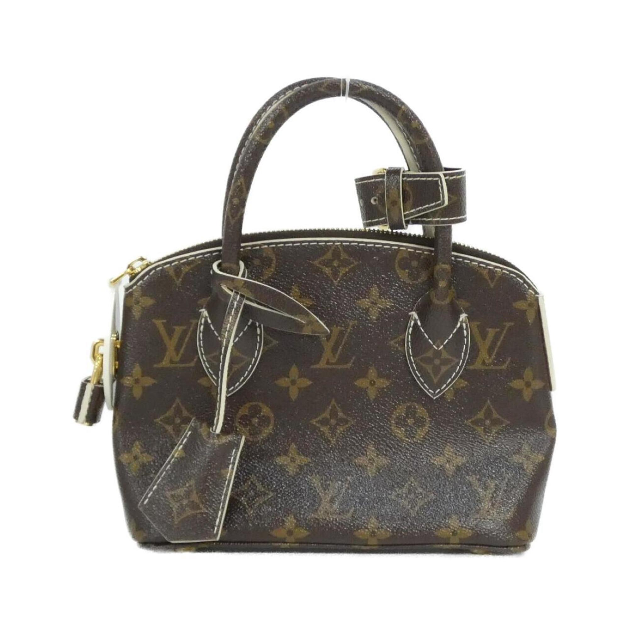 Louis Vuitton Shiny Monogram Lockit BB M40599 Handbag
