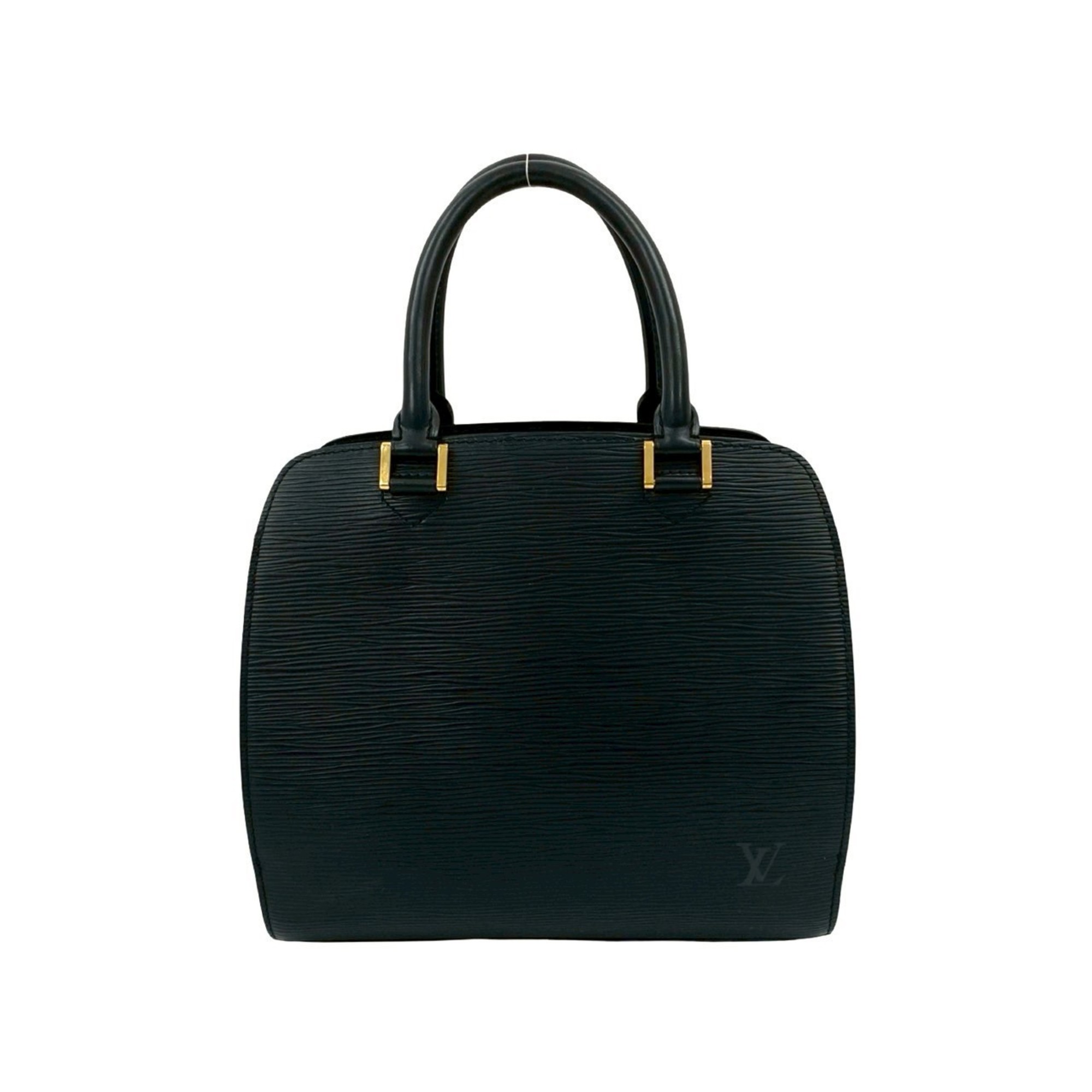 LOUIS VUITTON Pont Neuf Epi Leather Handbag Mini Tote Bag Noir 480-7