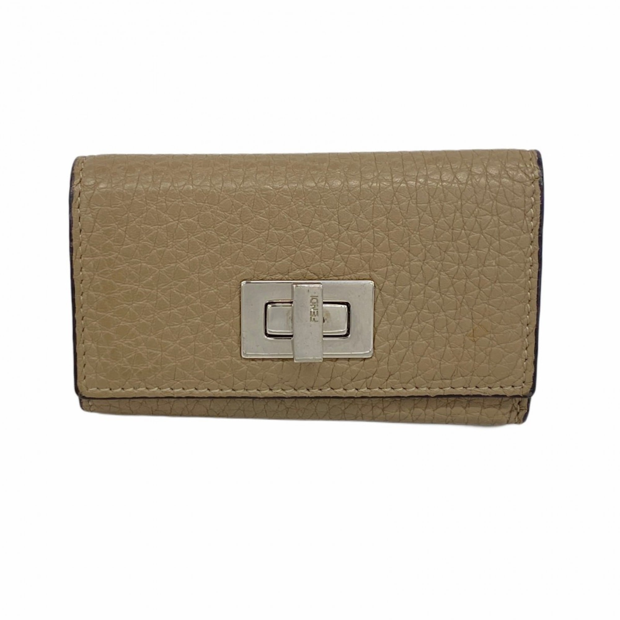 Fendi Accessories/Key Case, Leather, Brown, Women’s