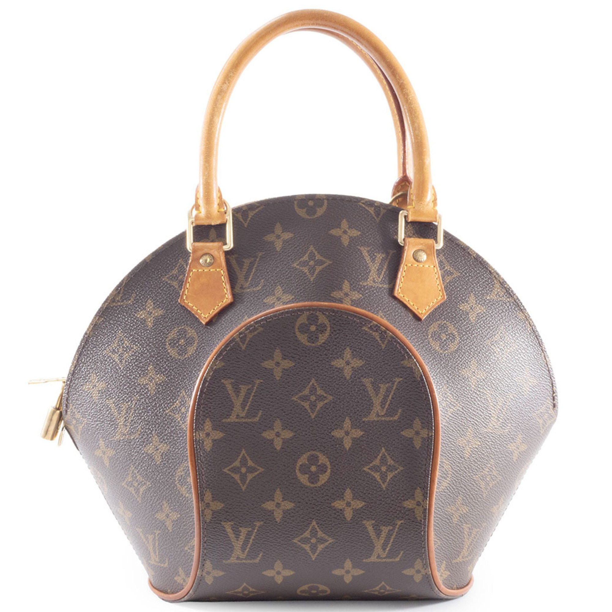 Louis Vuitton Ellipse PM Handbag M51127 Monogram Canvas Women’s Key Missing LOUIS VUITTON