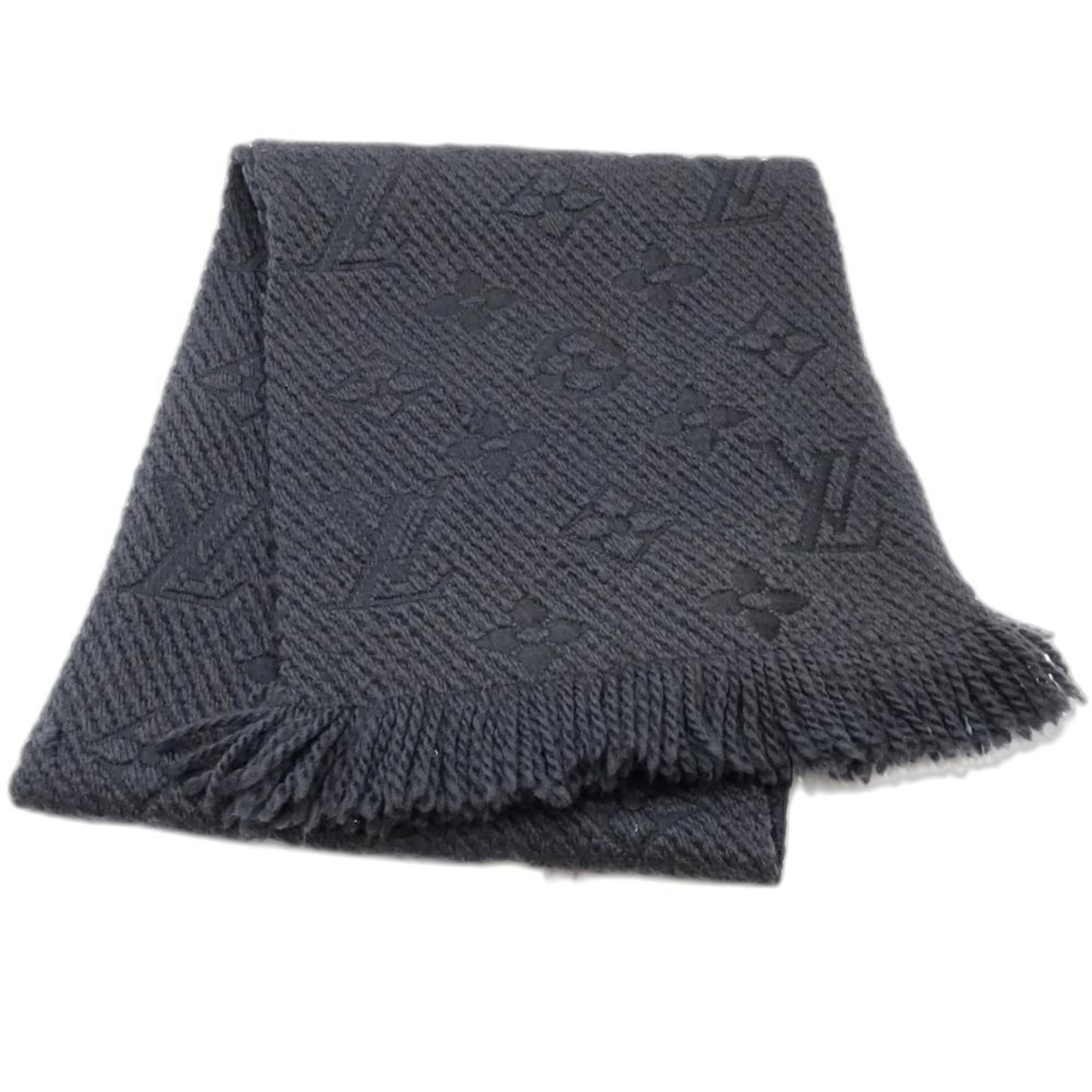 LOUIS VUITTON Louis Vuitton Stole/Scarf M72431 Echarpe Mania Black Men’s 181832